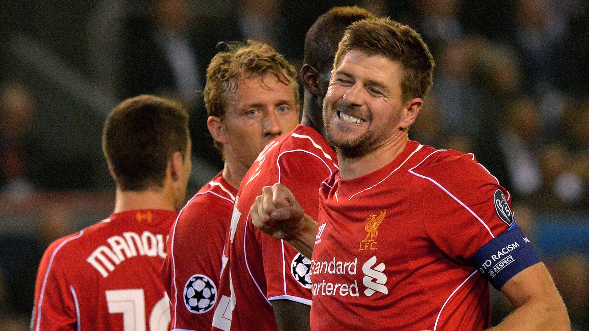 Steven Gerrard Liverpool Ludogorets Champions League 16092014