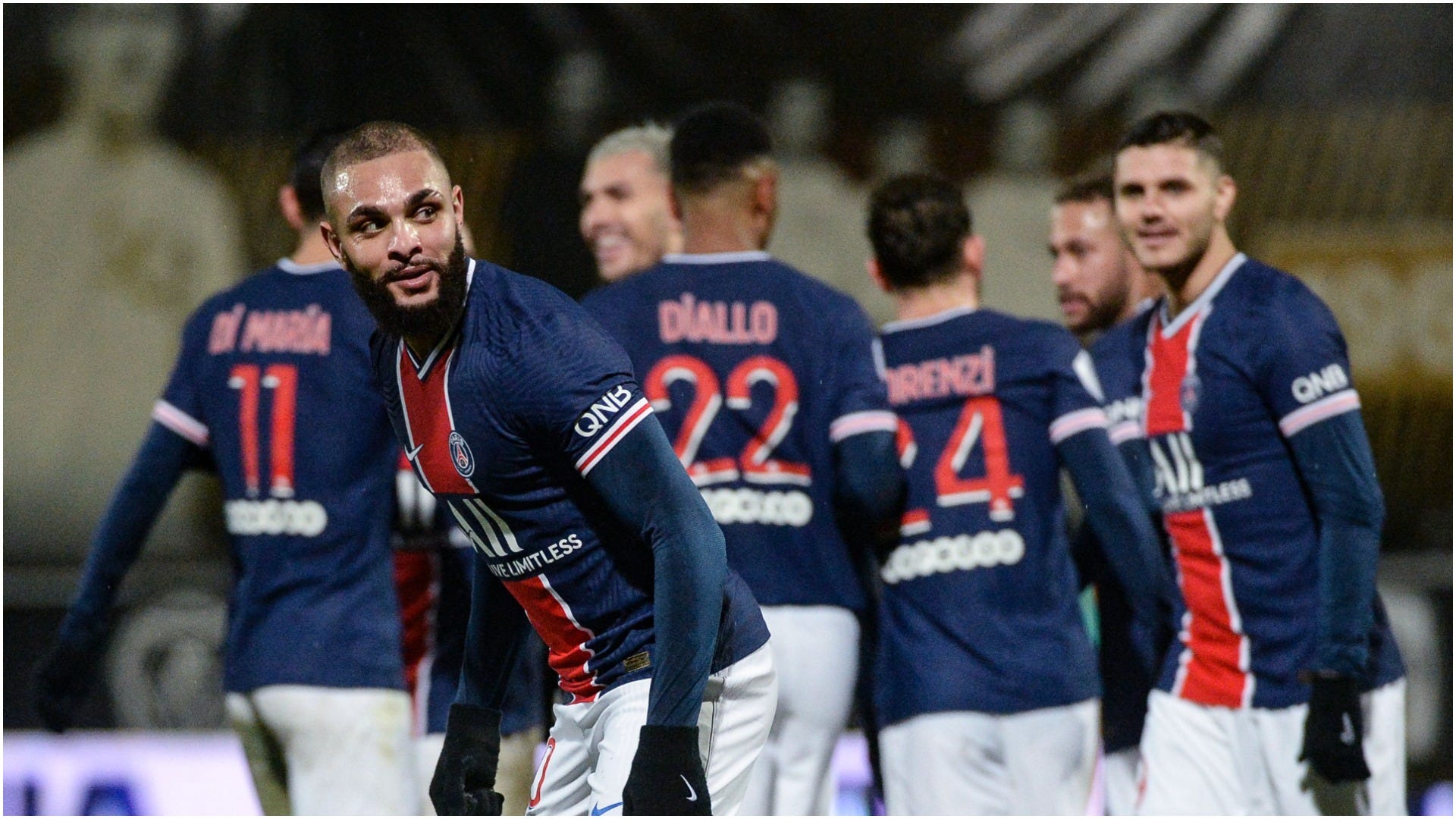 Angers 0-1 Paris Saint-Germain: Layvin Kurzawa sends champions to Ligue ...