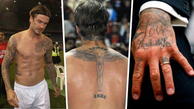 David Beckham tattoo