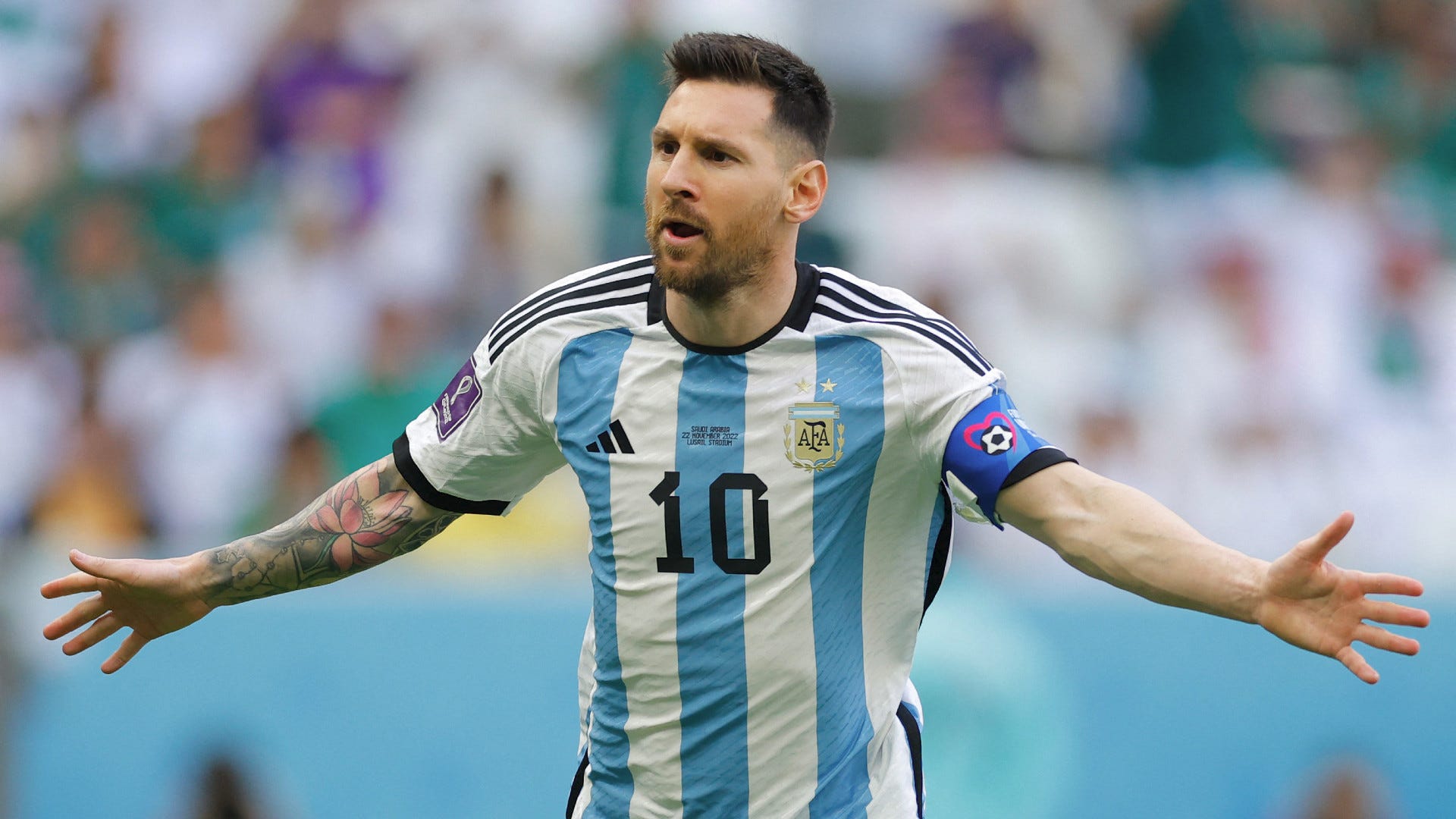 Lionel Messi makes 1,000th appearance of his career for Argentina against  Australia at World Cup 2022 | Goal.com