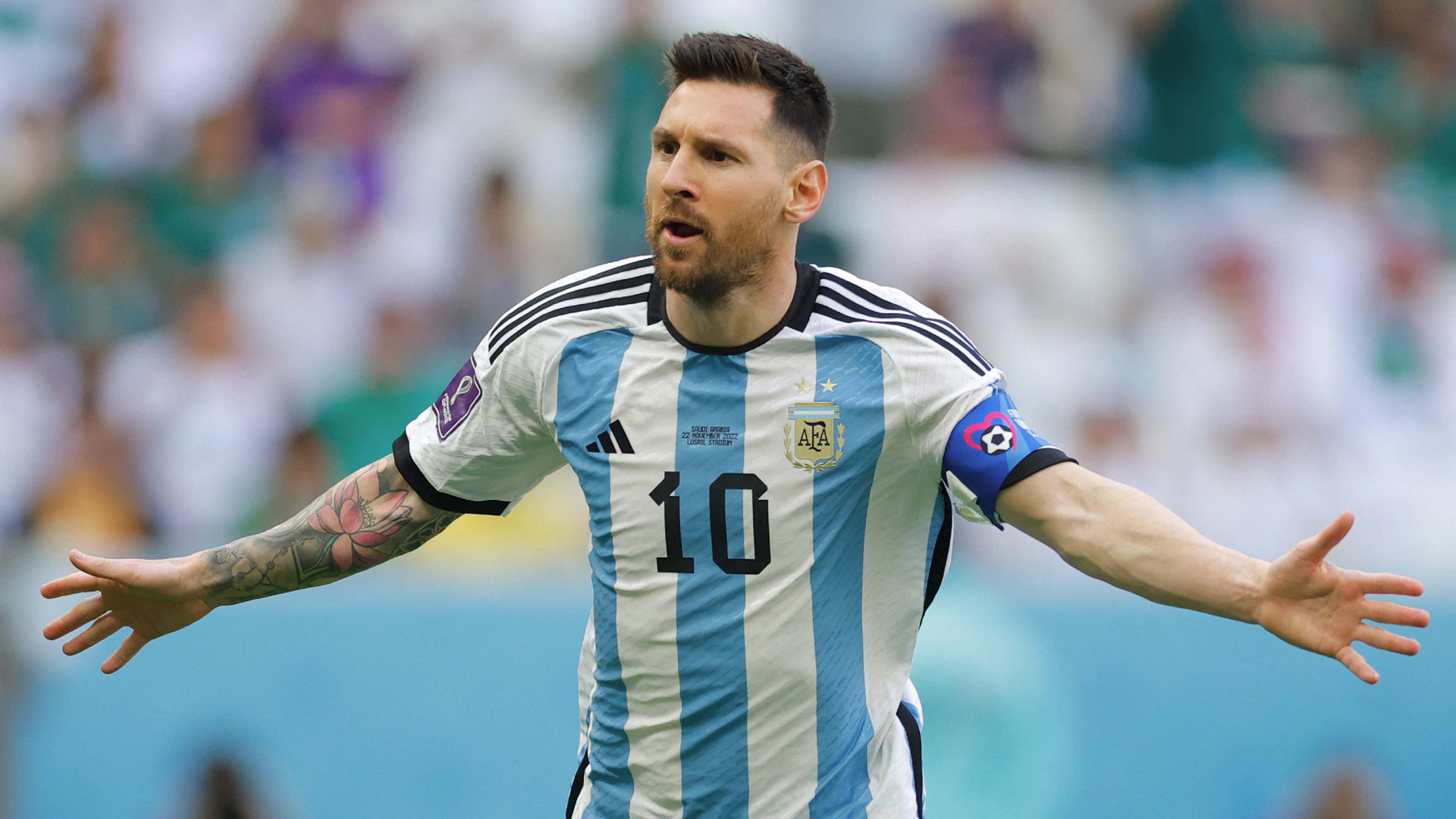 Lionel Messi Makes 1 000th Appearance Of His Career For Argentina Against Australia At World Cup