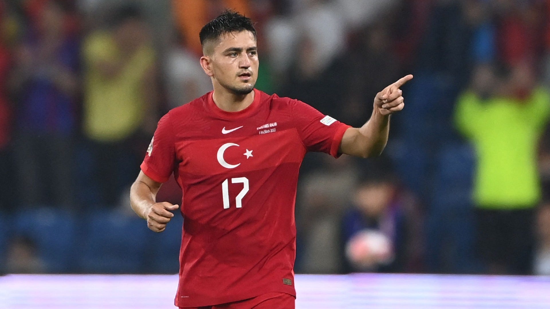 Turkey's midfielder Cengiz Under