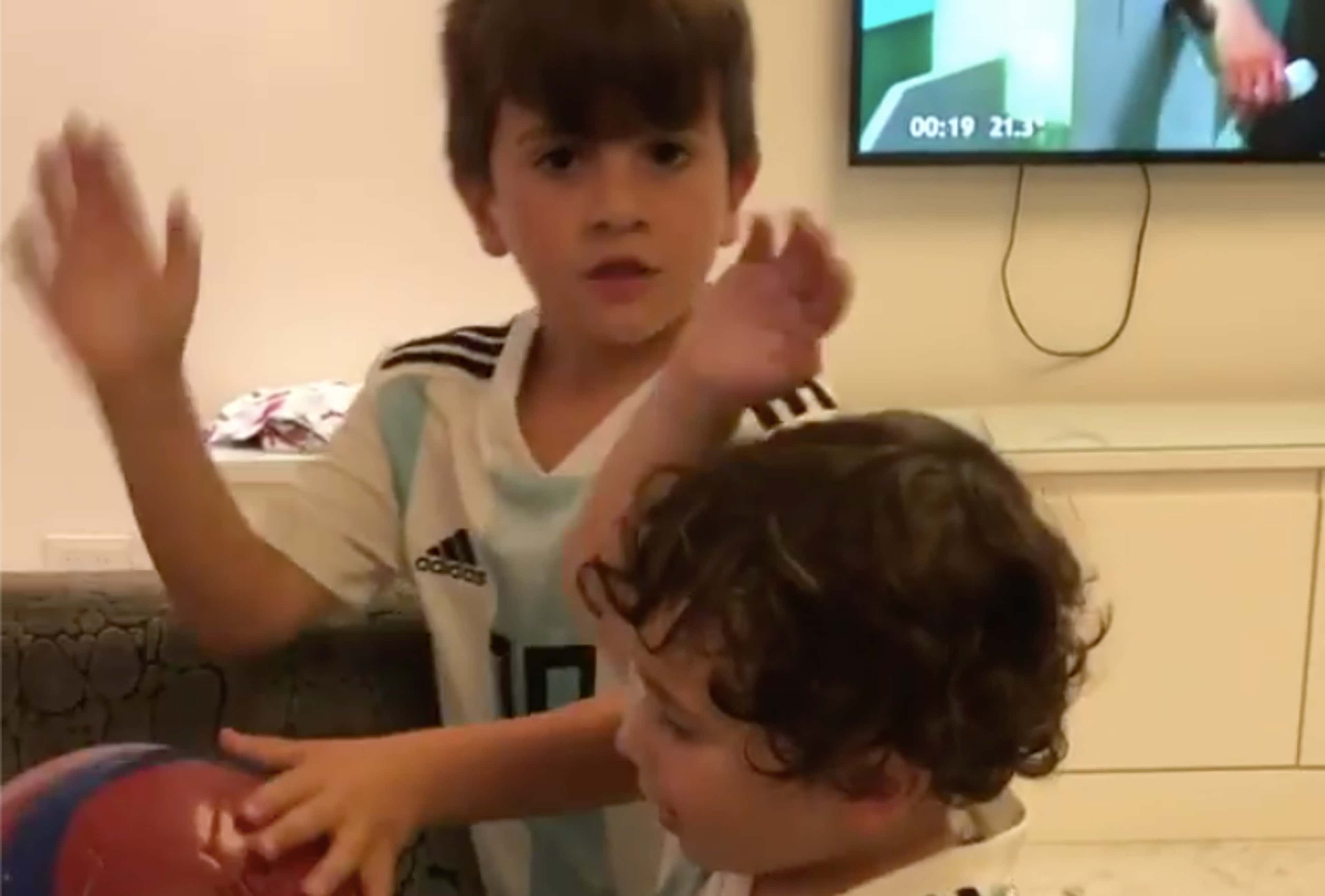 Hijos Messi Argentina