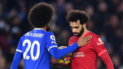 Mohamed Salah Leicester Liverpool