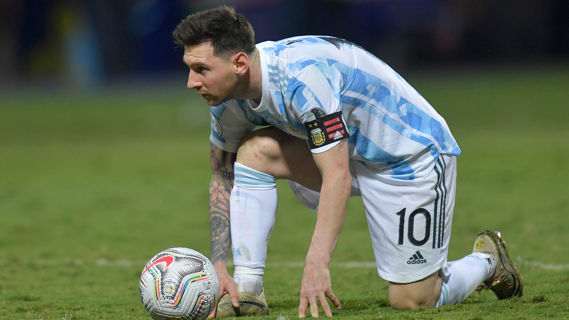 Lionel Messi Argentina Ecuador Copa America 2021