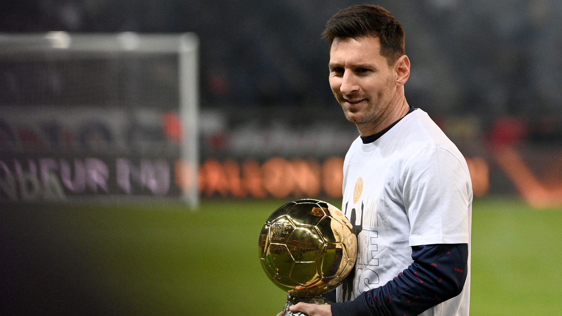 PSG Nice présentation Ballon d'or Messi