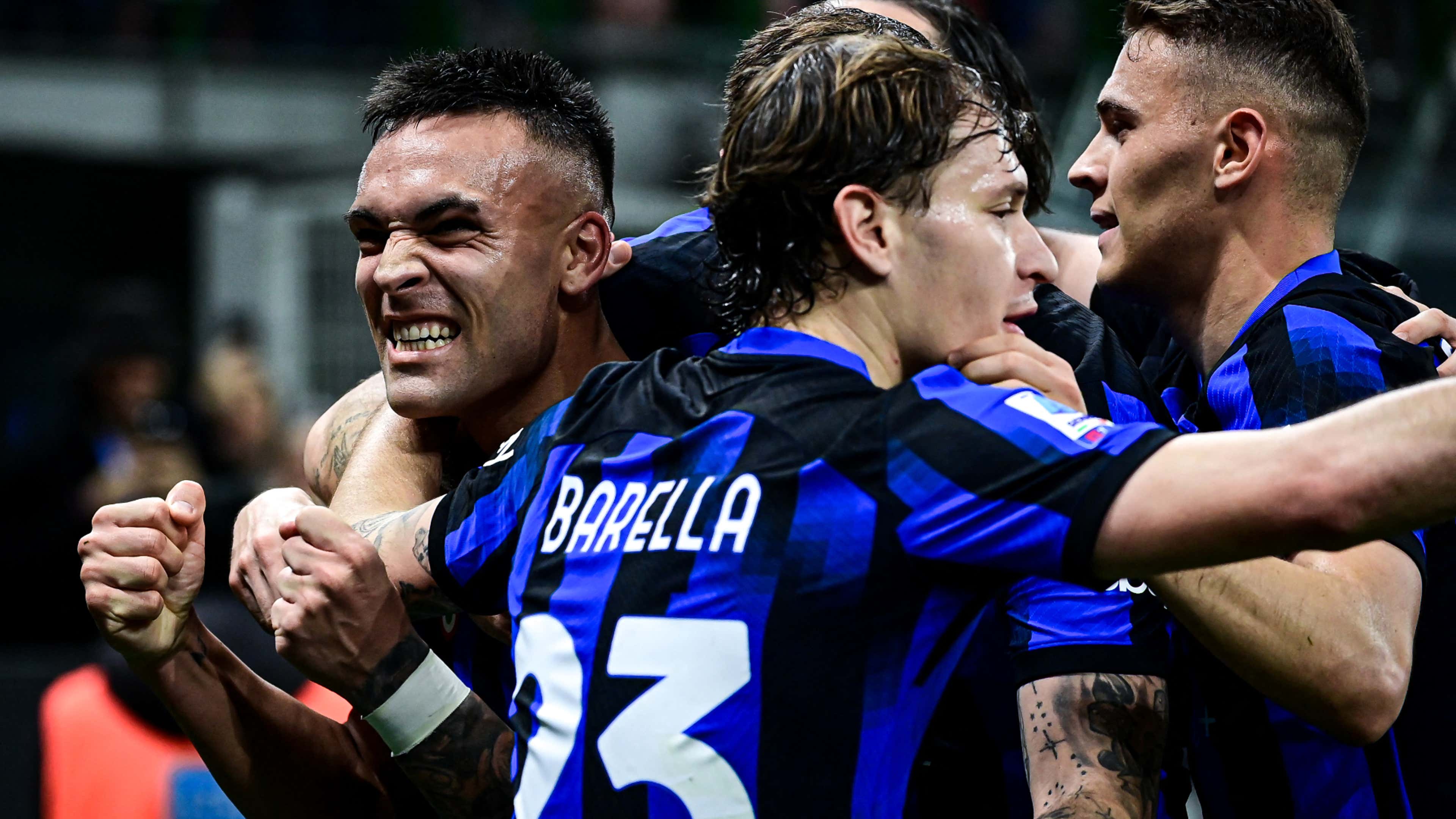 Inter Atalanta esultanza Serie A
