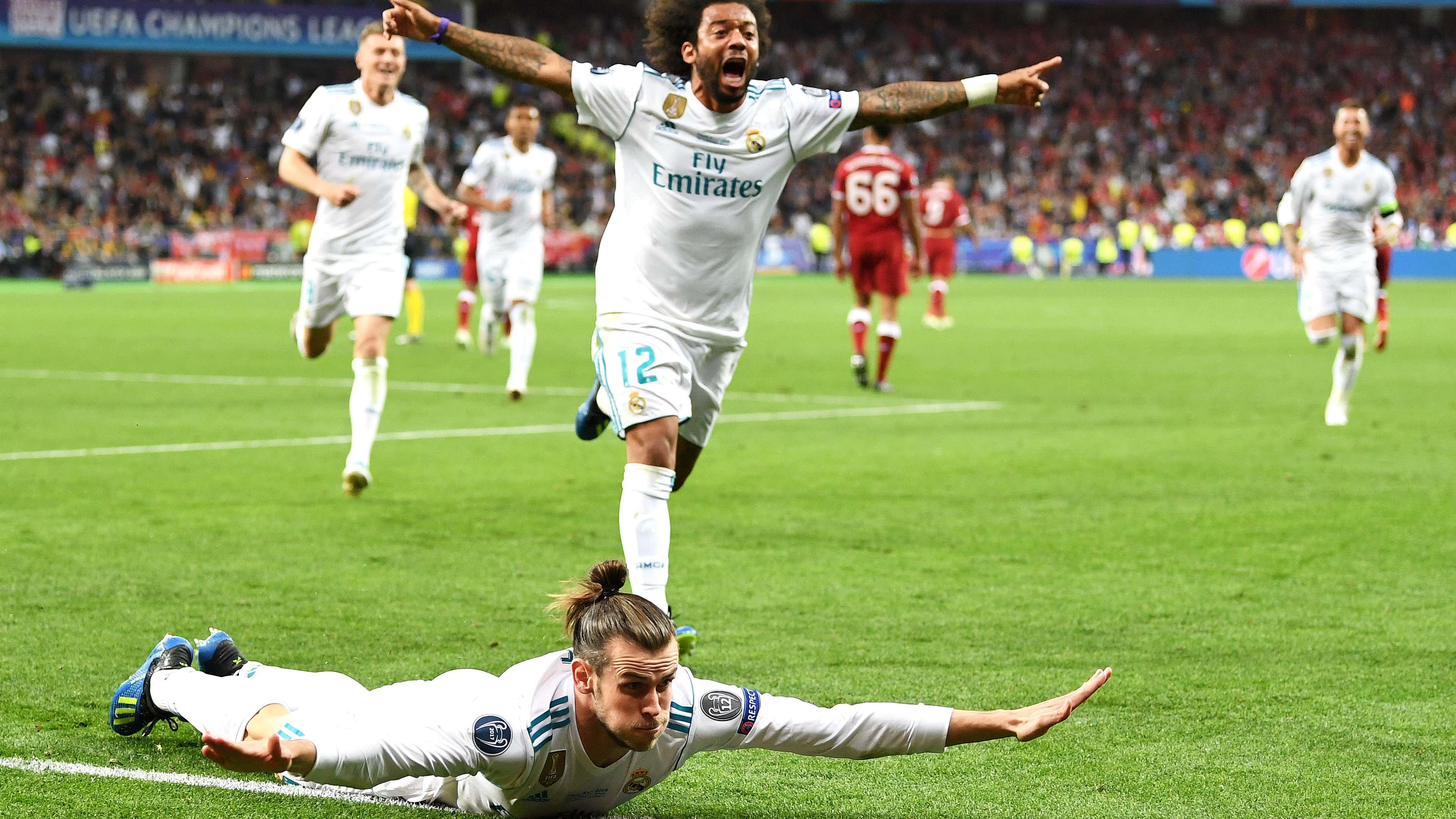 Gareth Bale Marcelo Real Madrid Liverpool UCL