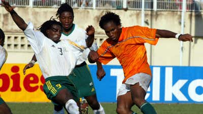 Young Didier Drogba Ivory Coast