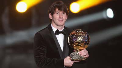 Lionel Messi Ballon d'Or 2011