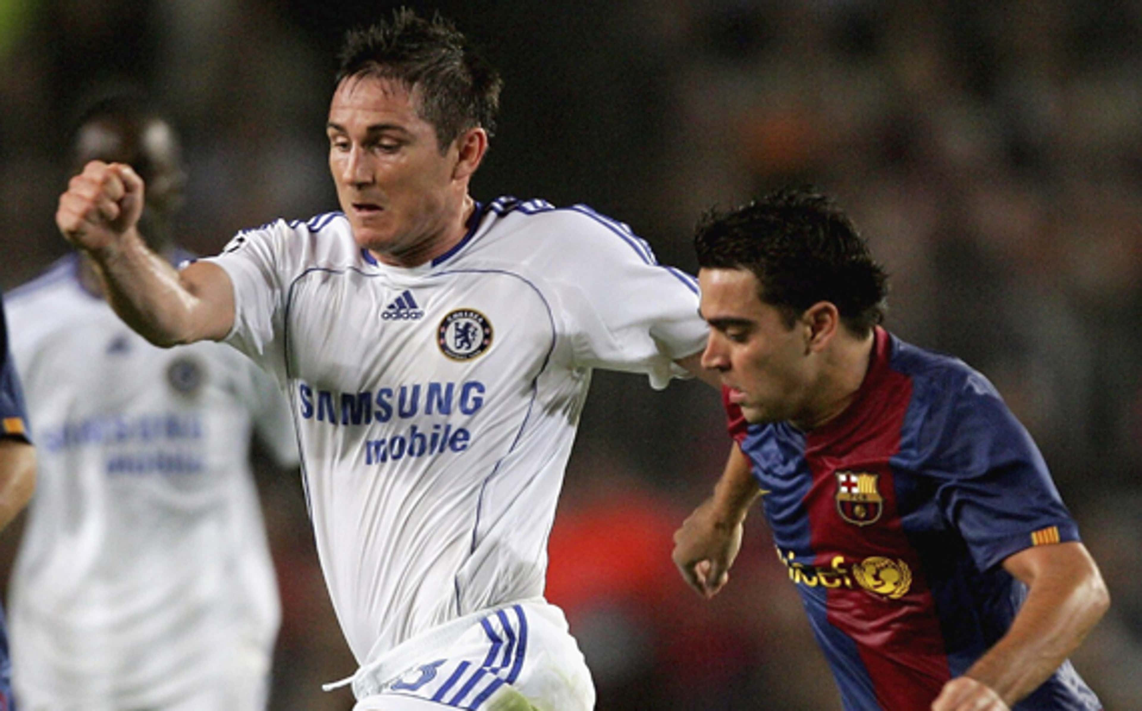Frank Lampard,Chelsea:Xavi,Barcelona