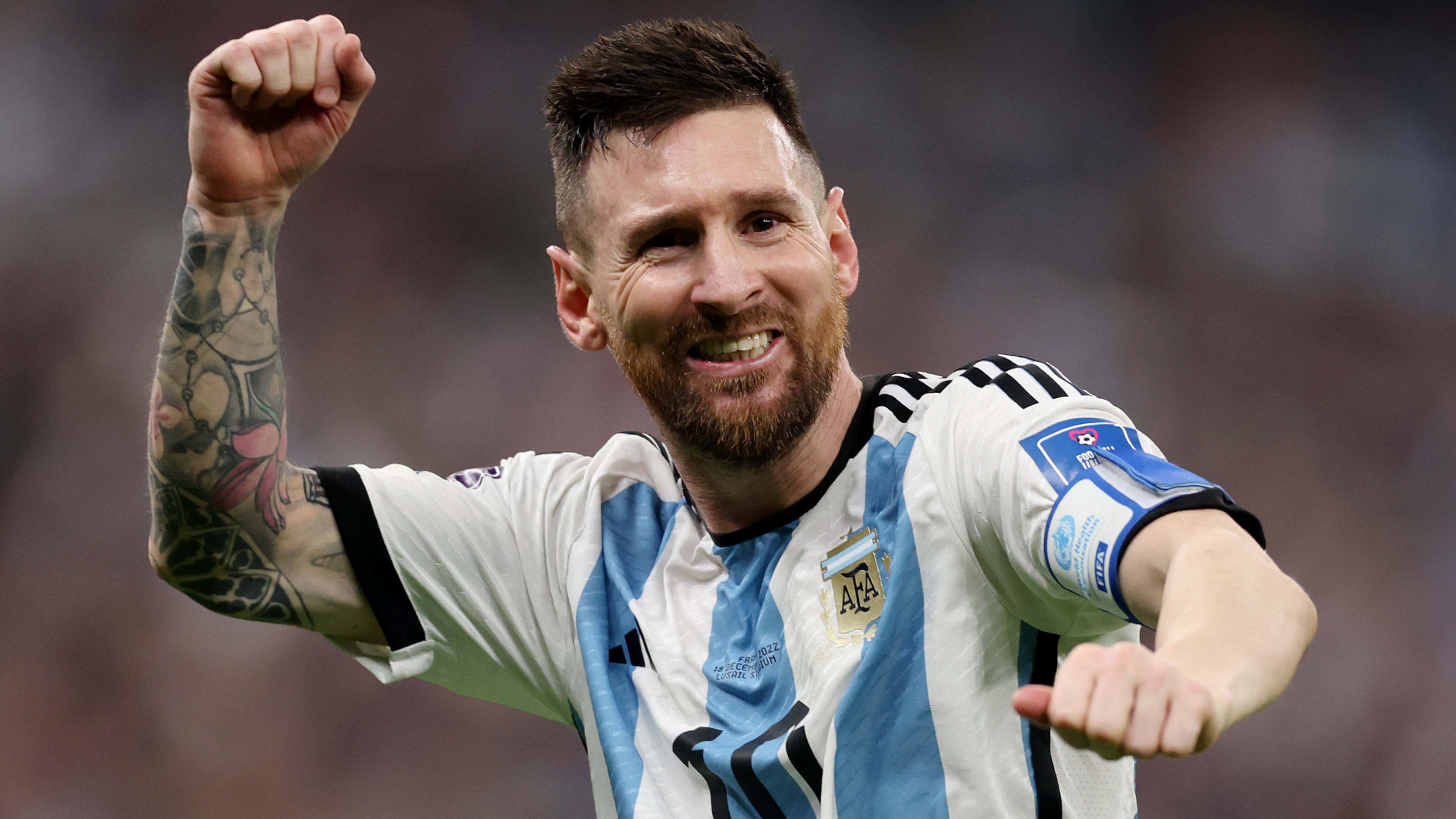 Argentina's Lionel Messi says he wants to continue 'living a few more games  being world champion