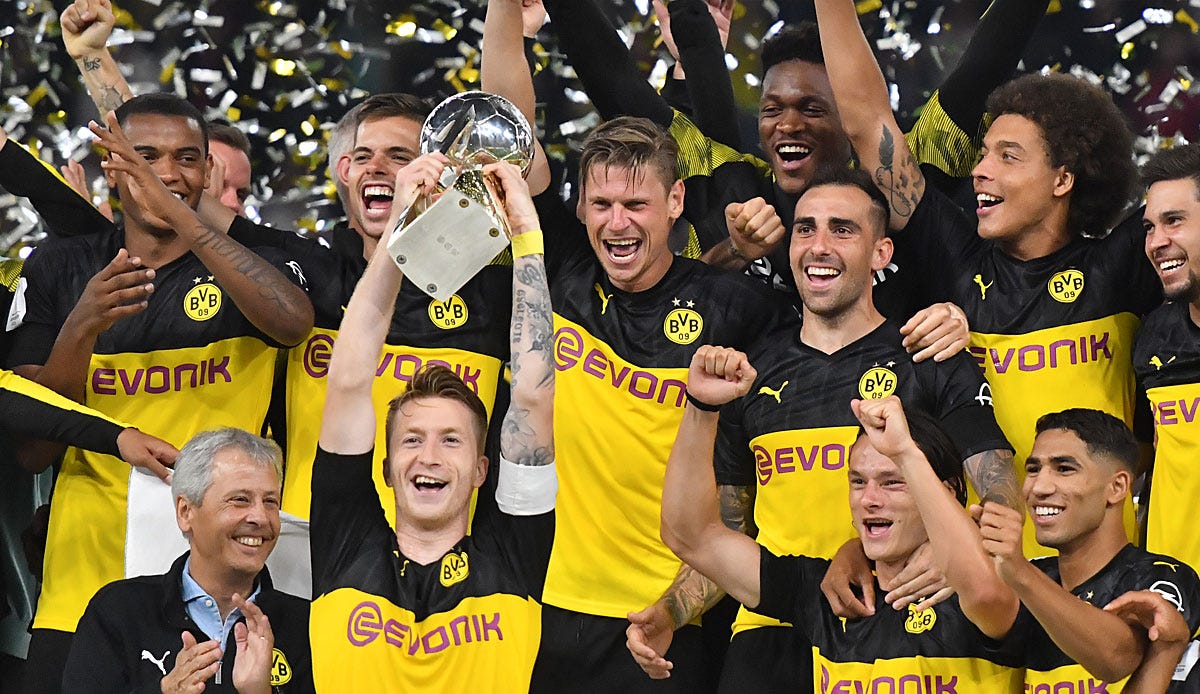 Programm Aufstellung Statistik Supercup 2017 Borussia Dortmund Bayern München #1 