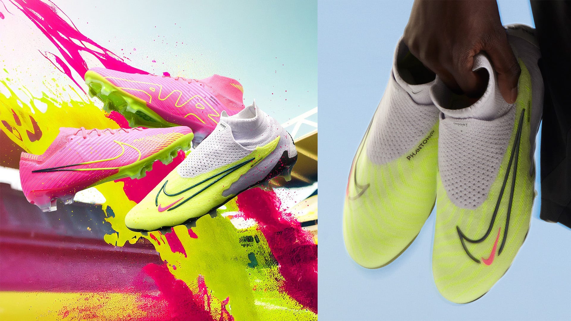 nike soccer cleat advertisement