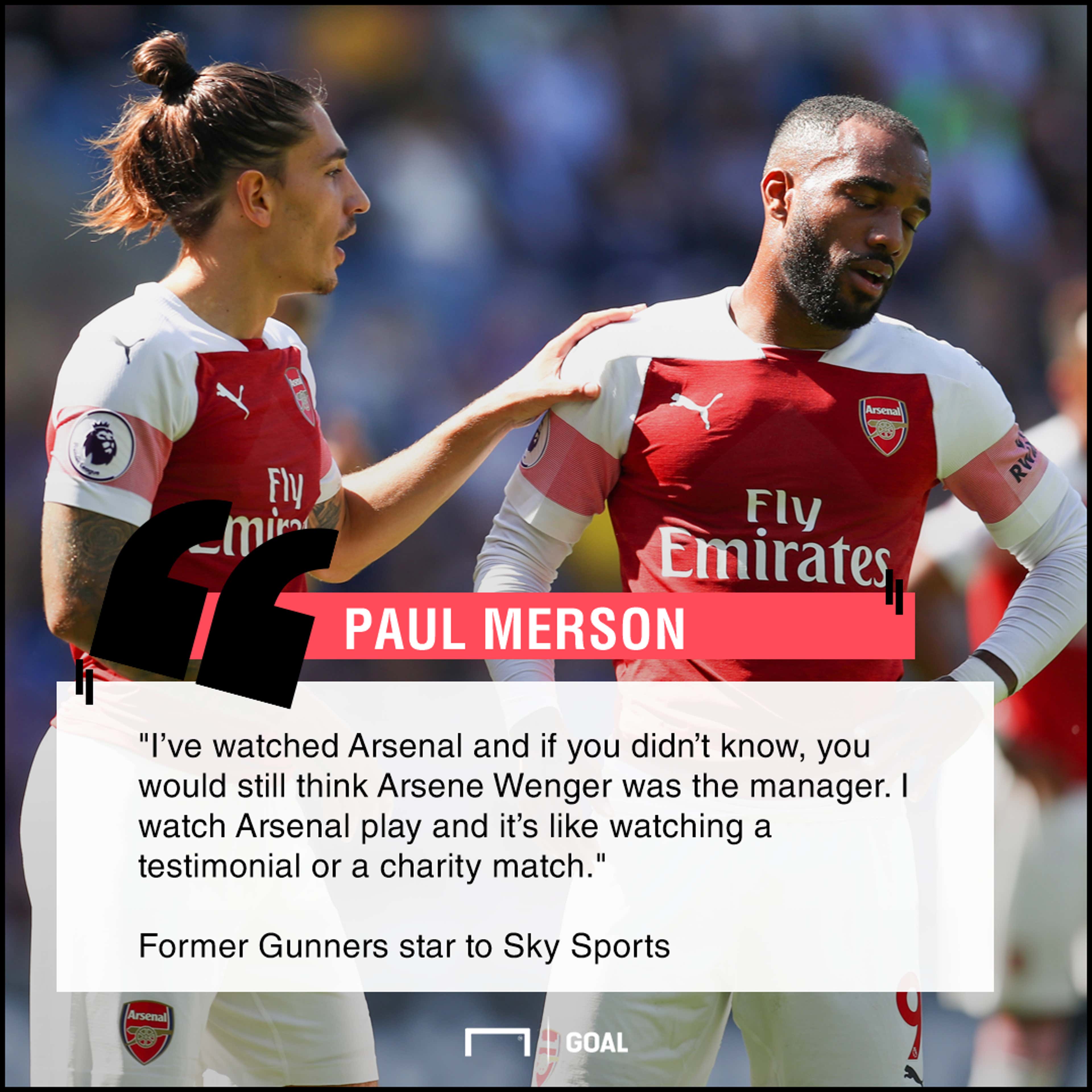 Arsenal testimonial football Paul Merson