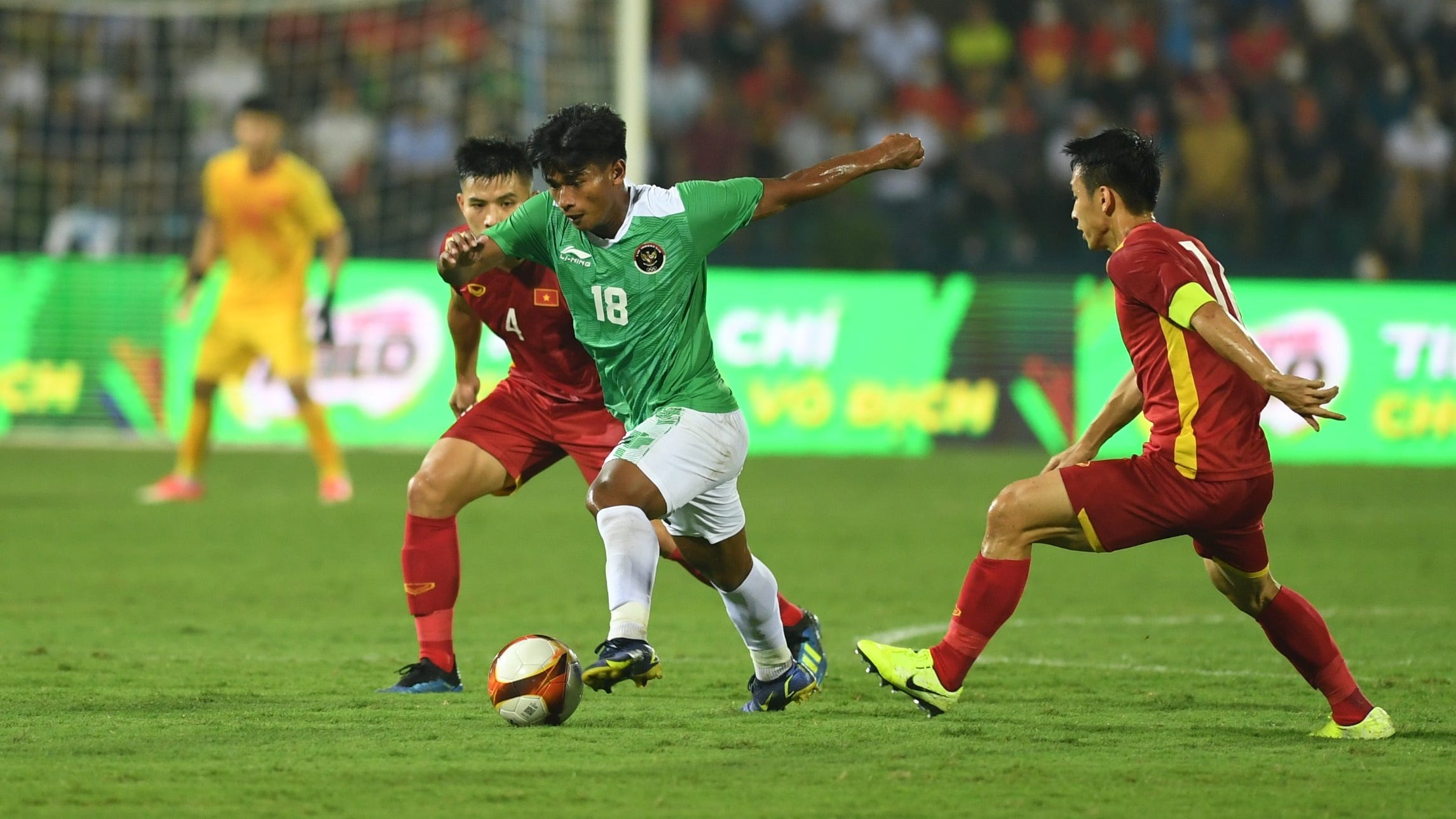 Nguyen Thanh Binh Egy Maulana U23 Vietnam U23 Indonesia SEA Games 31 06052022