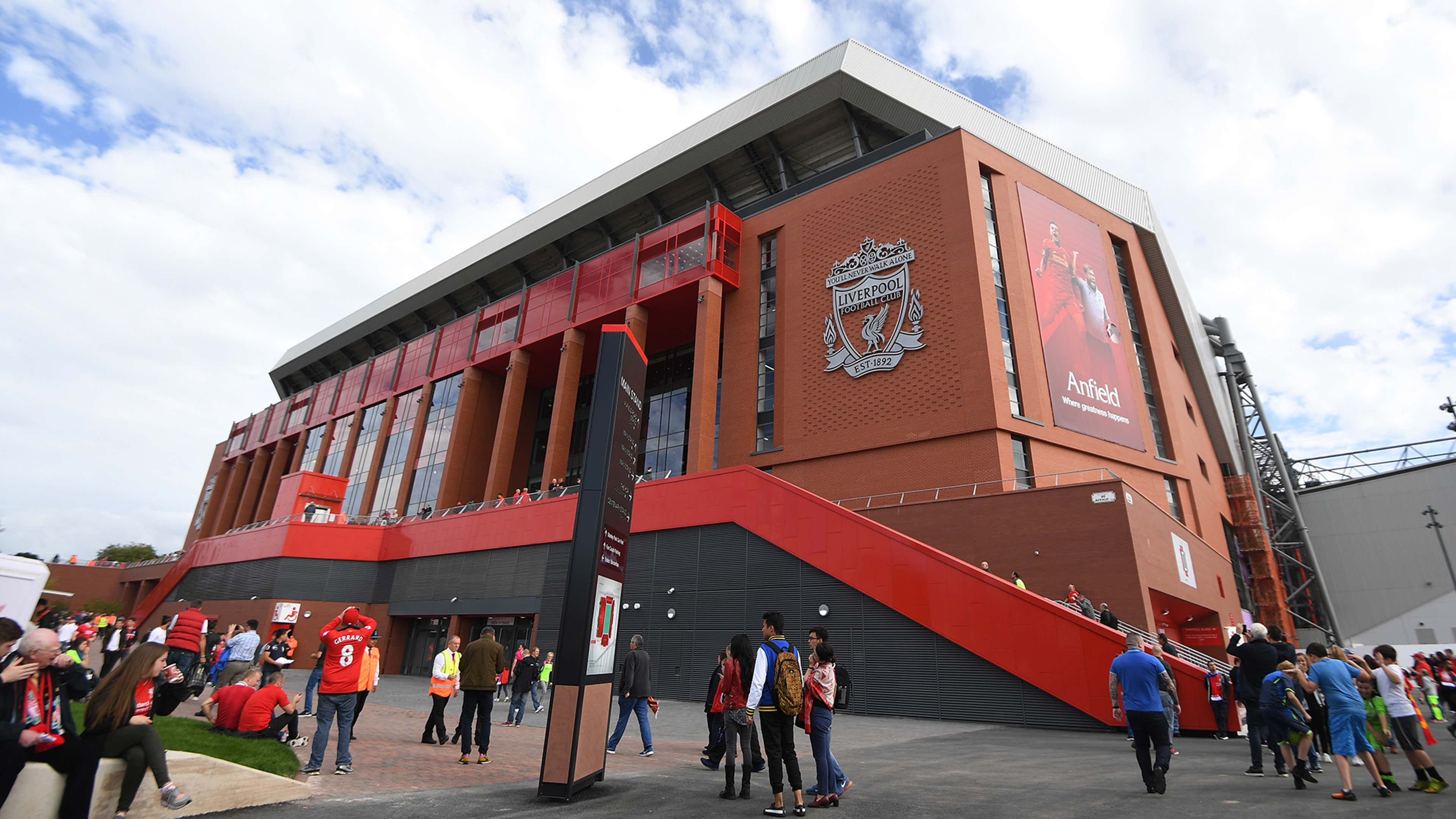 Anfield Main Stand 2018