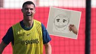 Cristiano Ronaldo Pepe drawing