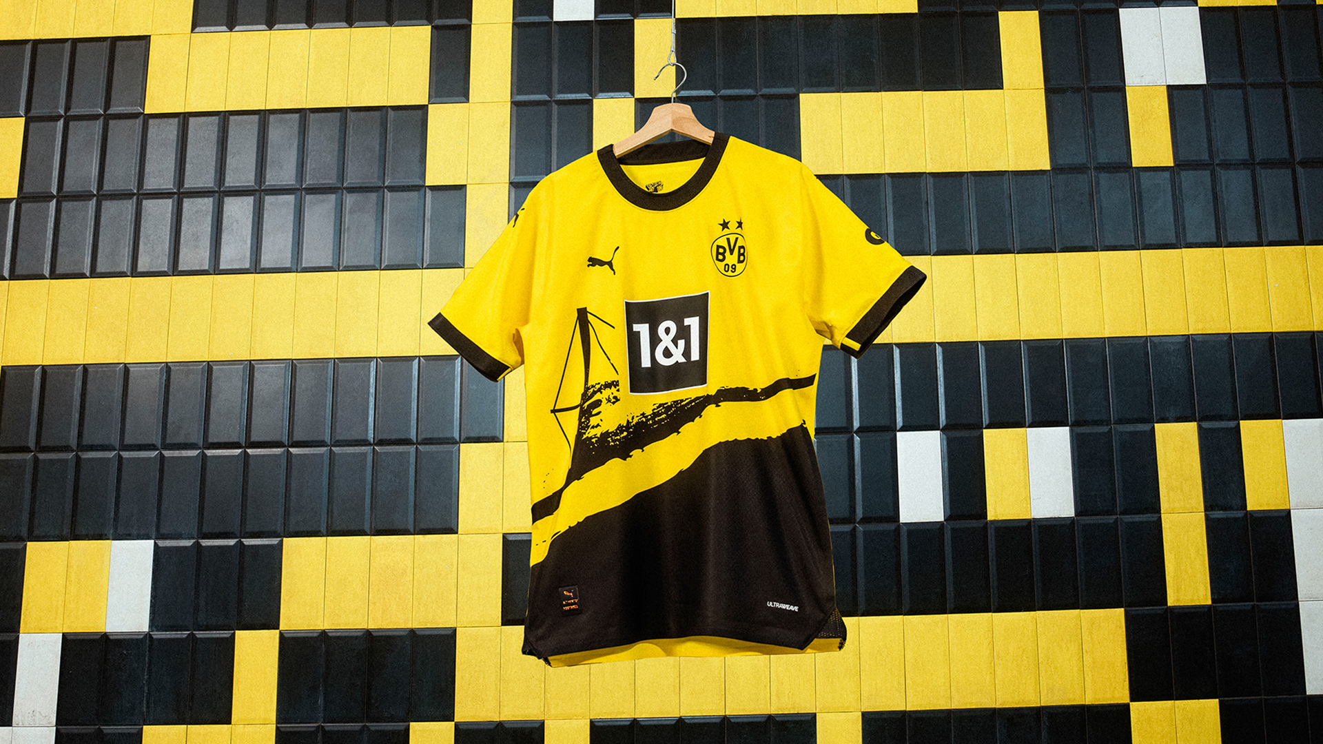 Primera Camiseta Borussia Dortmund Authentic 2022-2023