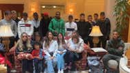 Shakhtar Donetsk, Dynamo Kiev Brazilian players and wives