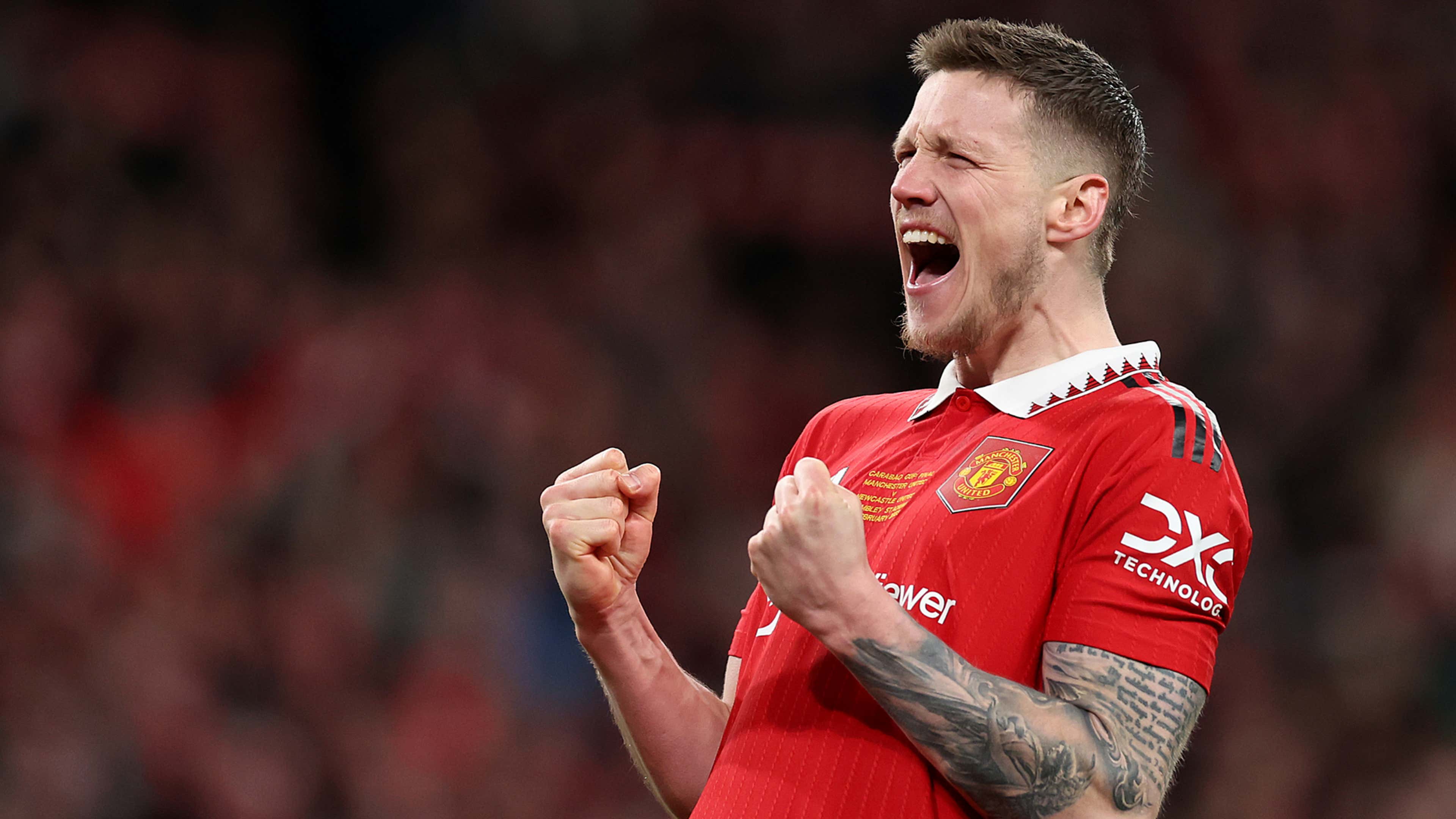Wout Weghorst Manchester United 2022-23 Carabao Cup final