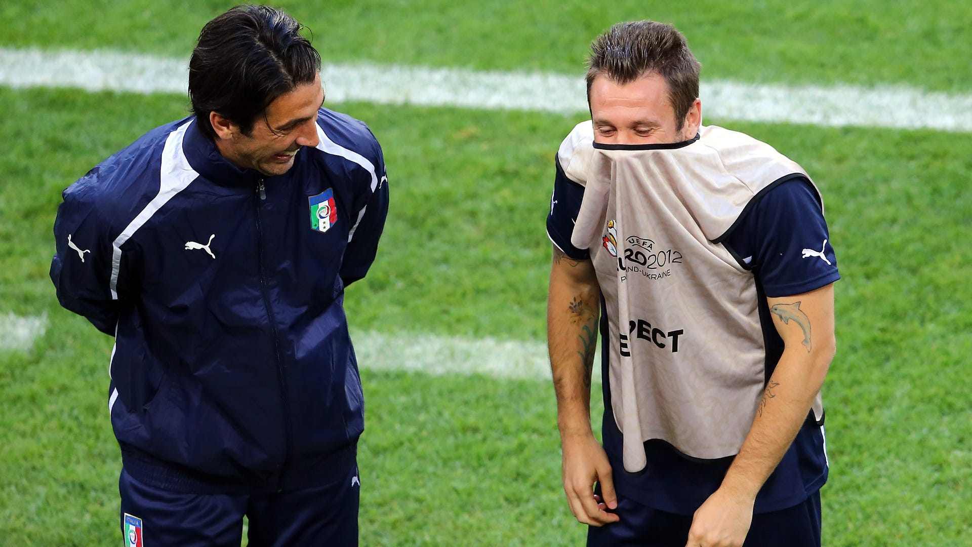 Buffon and Cassano at Juventus: “We tried, it would have been good for him”
