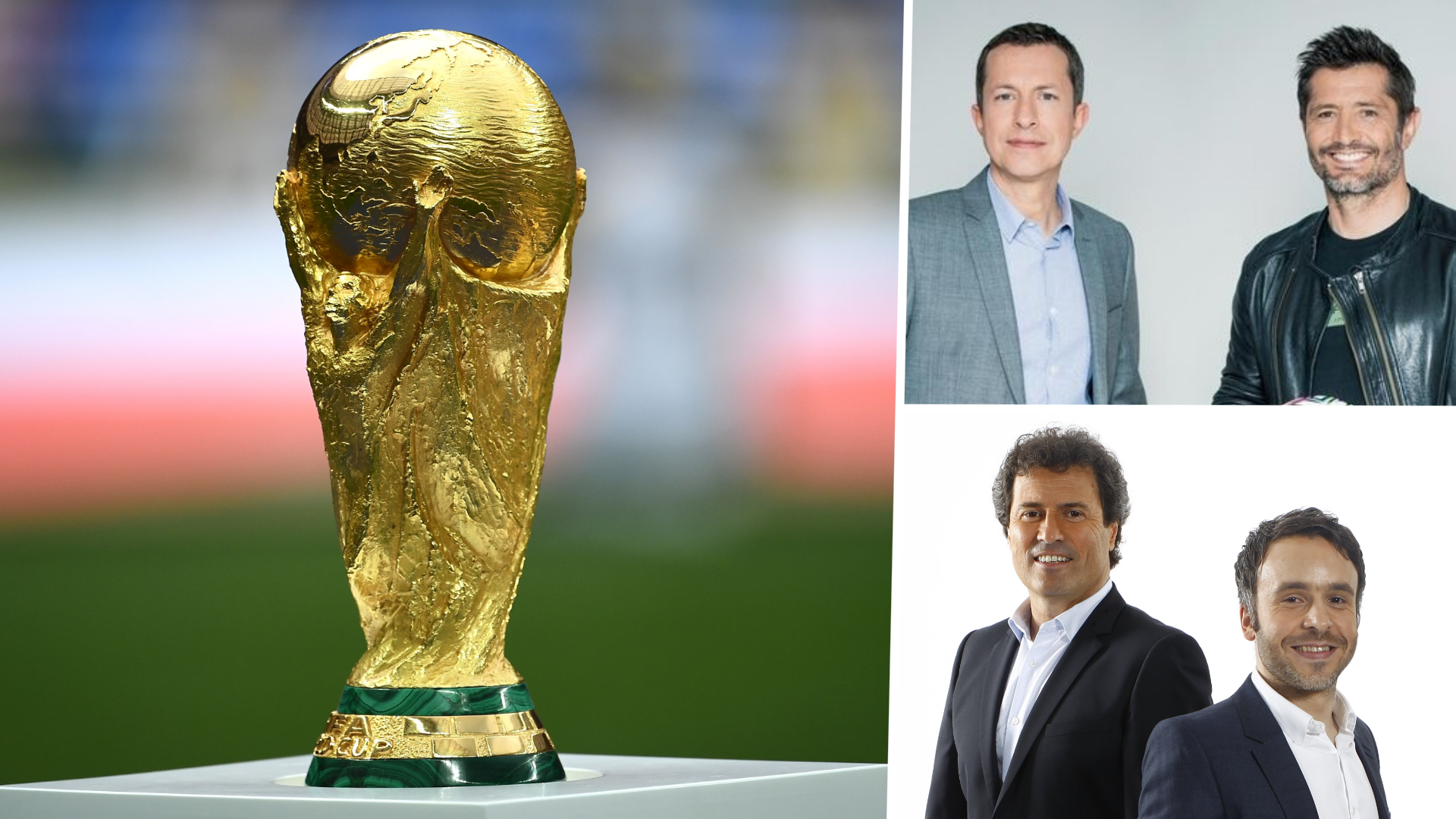 Coupe du monde 2022 TF1 beIN SPORTS Margotton Lizarazu Da Fonseca Da Silva