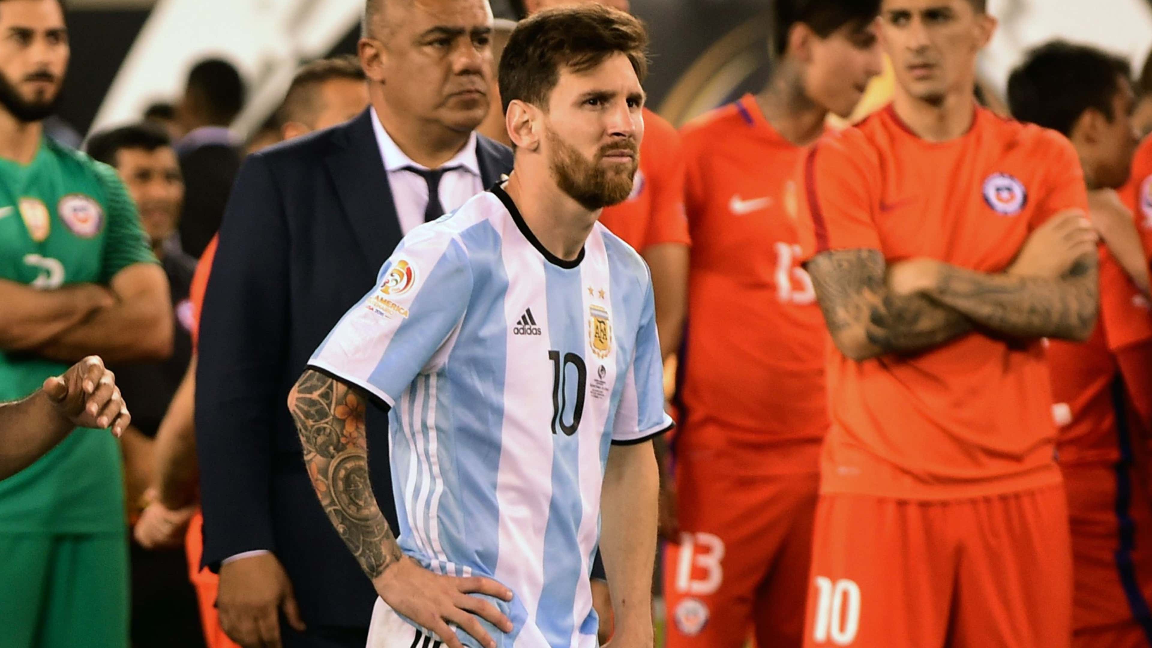 Messi Argentina Chile Copa América 2016 final