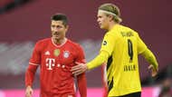 Robert Lewandowski Erling Haaland FC Bayern München Borussia Dortmund