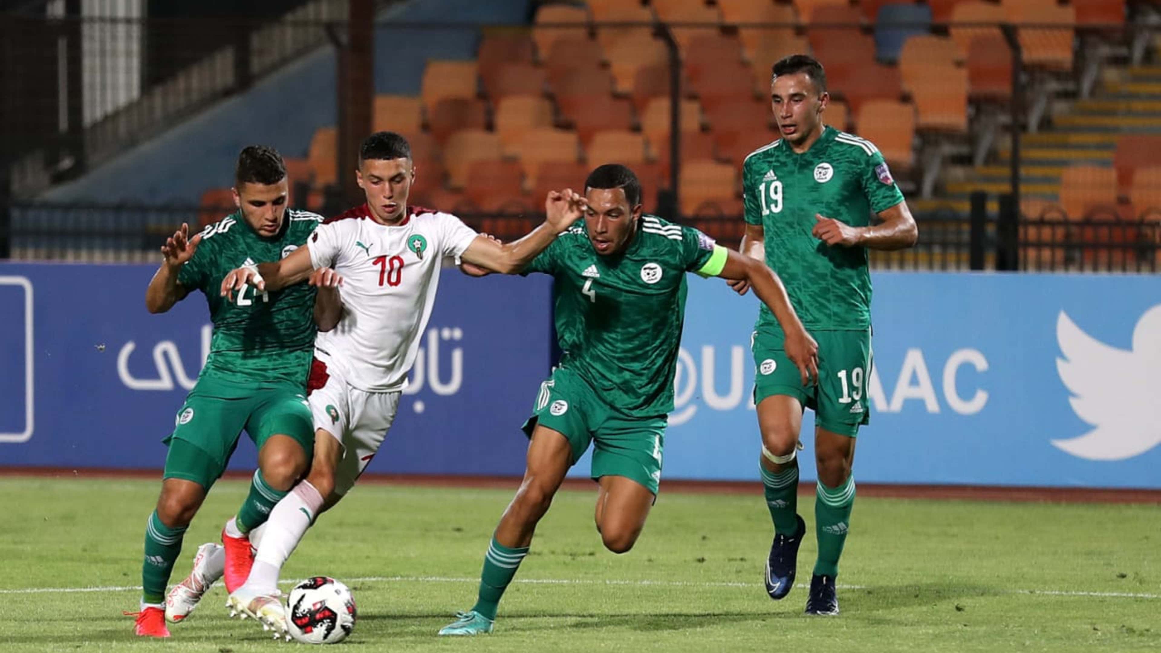 arab cup u20 - algeria - morocco 2021
