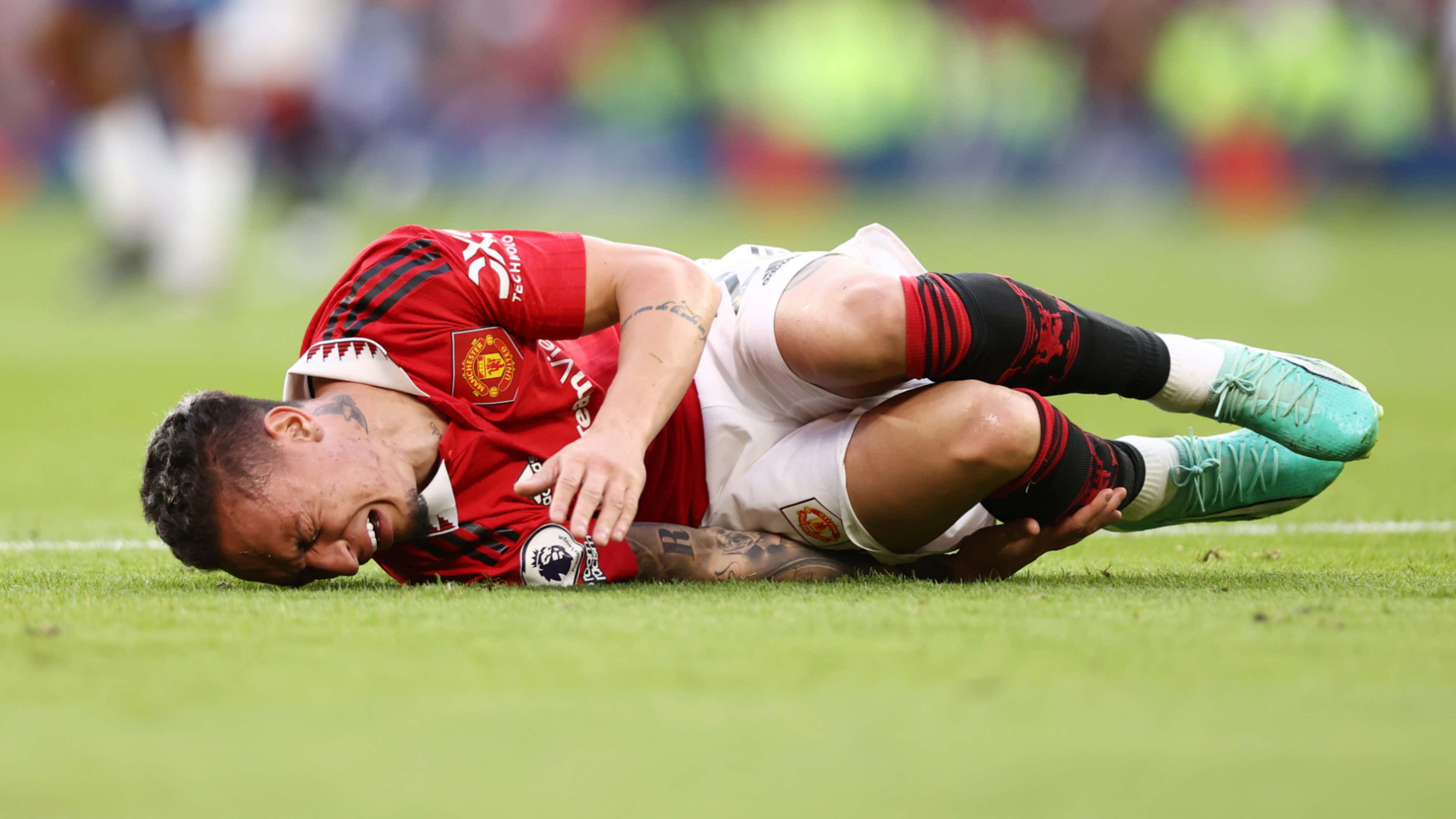 Man Utd Facing Fa Cup Final Injury Crisis As Erik Ten Hag Confirms  'Serious' Issue For Antony As Red Devils Also Sweating On Luke Shaw Knock  Ahead Of Man City Showdown |