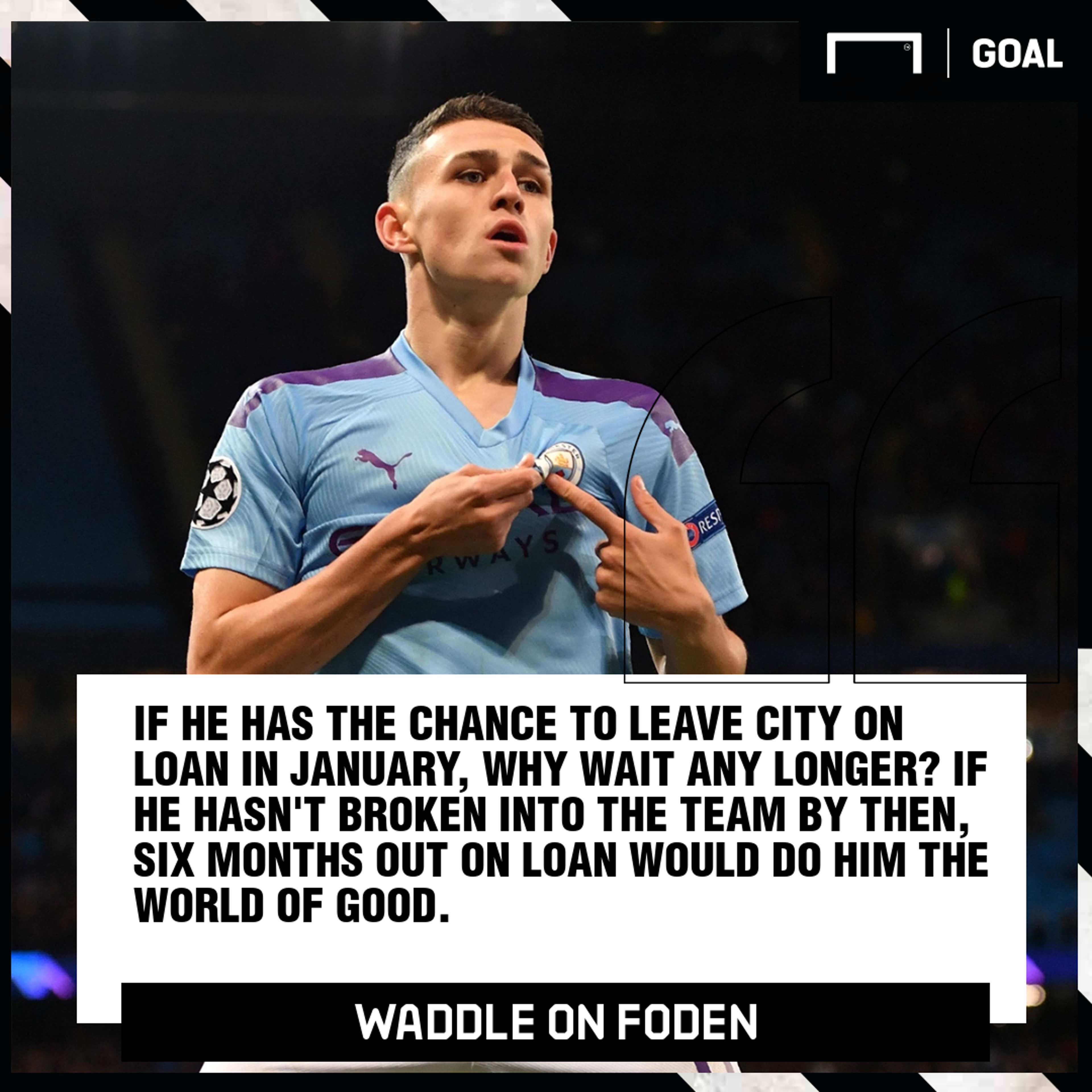 Phil Foden Chris Waddle Manchester City PS