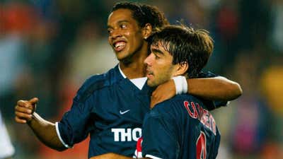 Martin Cardetti Ronaldinho PSG 2002