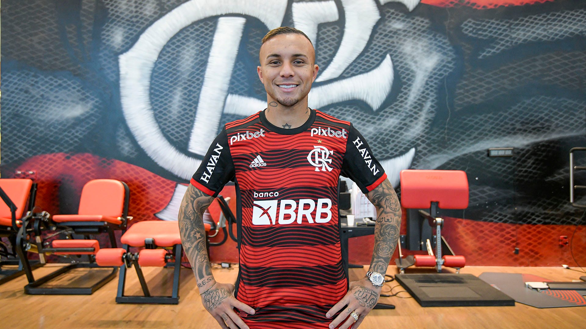 Everton Cebolinha chega ao Flamengo, 2022