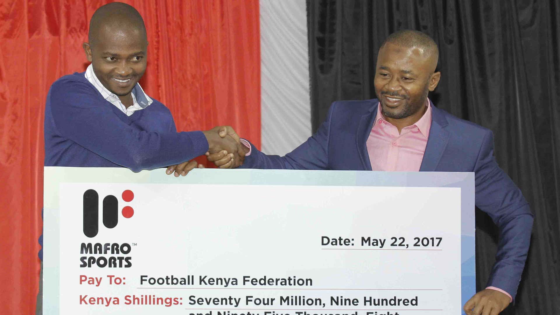 Gallery: FKF unveil multi-million kit sponsor for both men and women  national teams