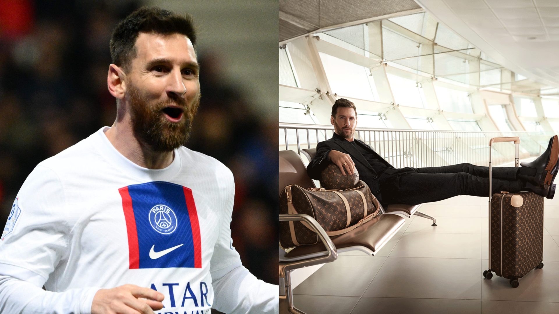 Cristiano Ronaldo & Lionel Messi break the internet with iconic photo for Louis  Vuitton