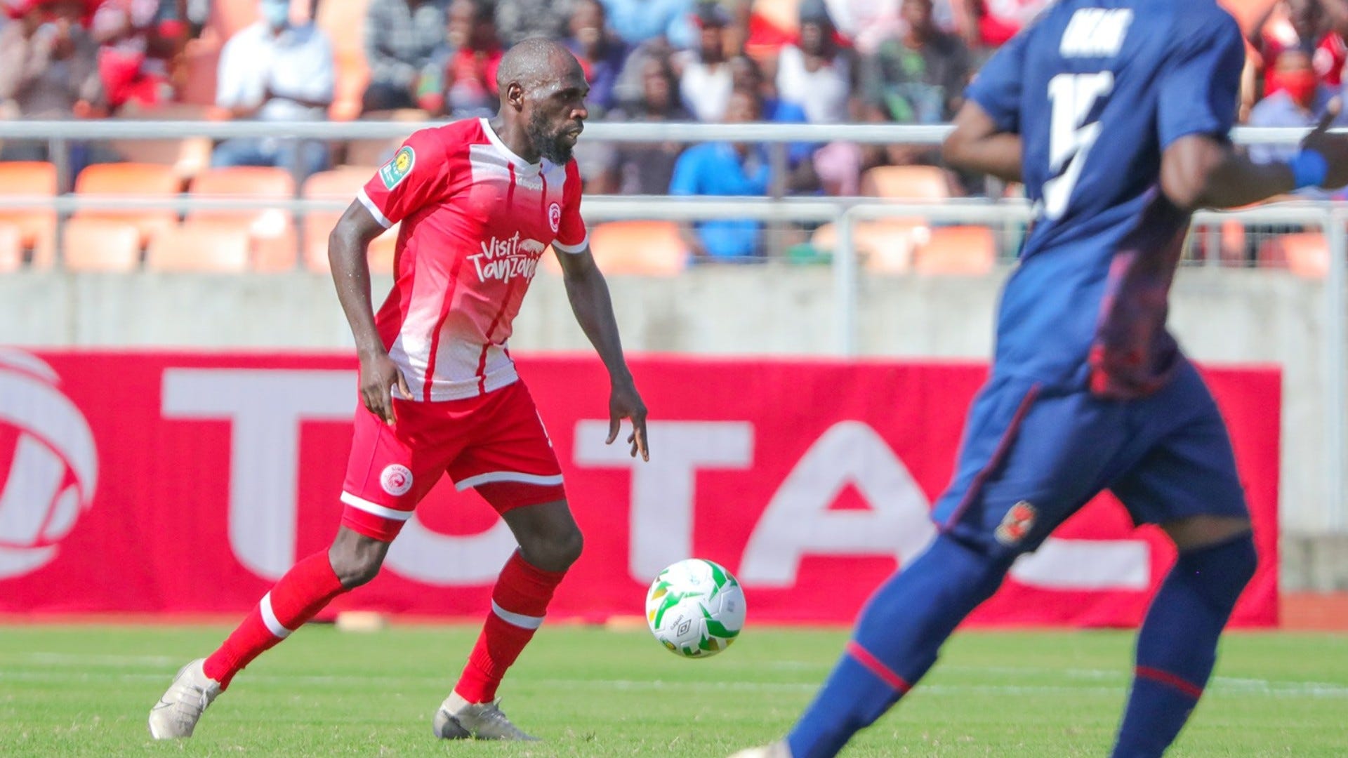 Joash Onyango of Simba SC vs Al Ahly.