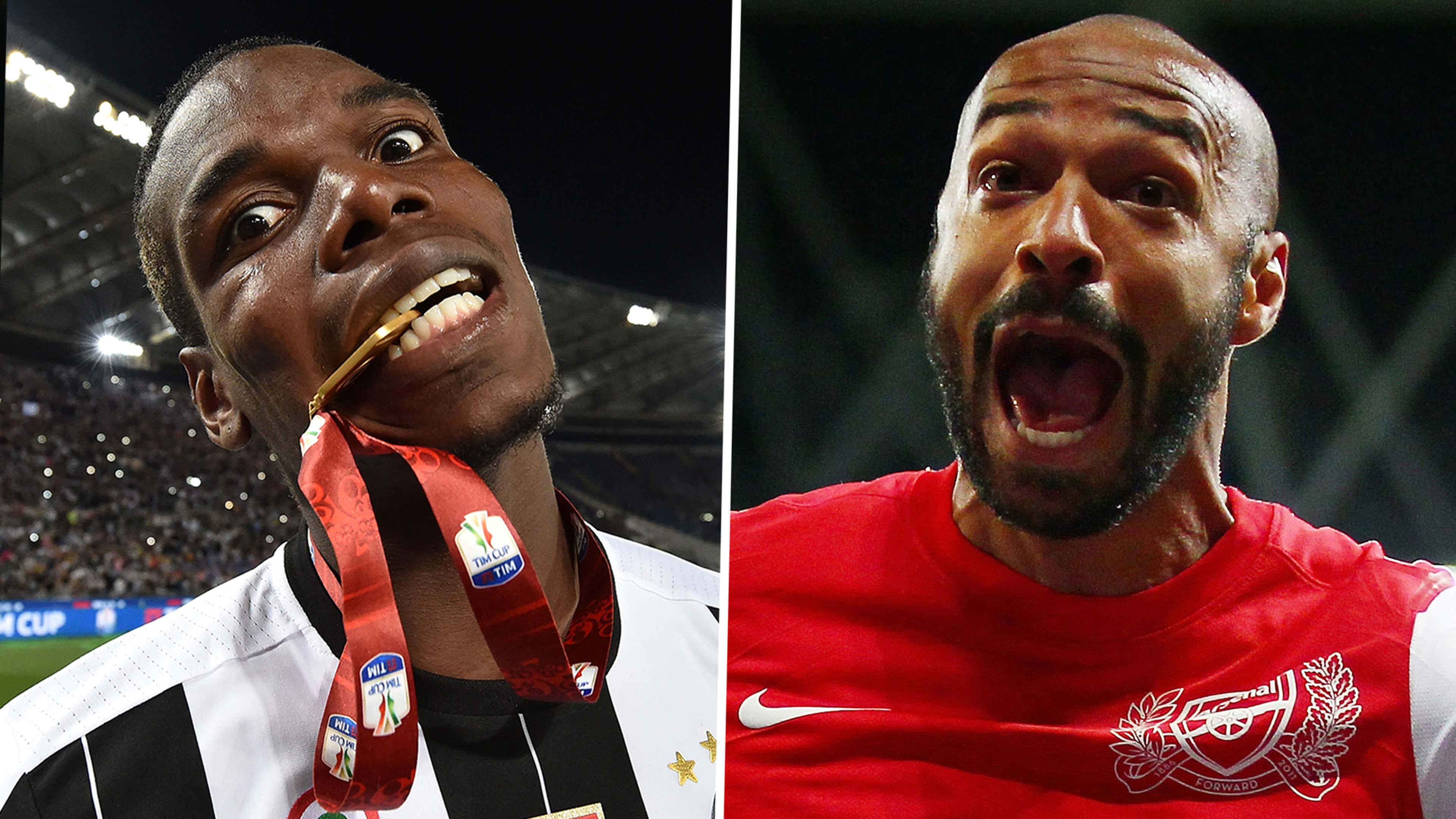Paul Pogba Thierry Henry