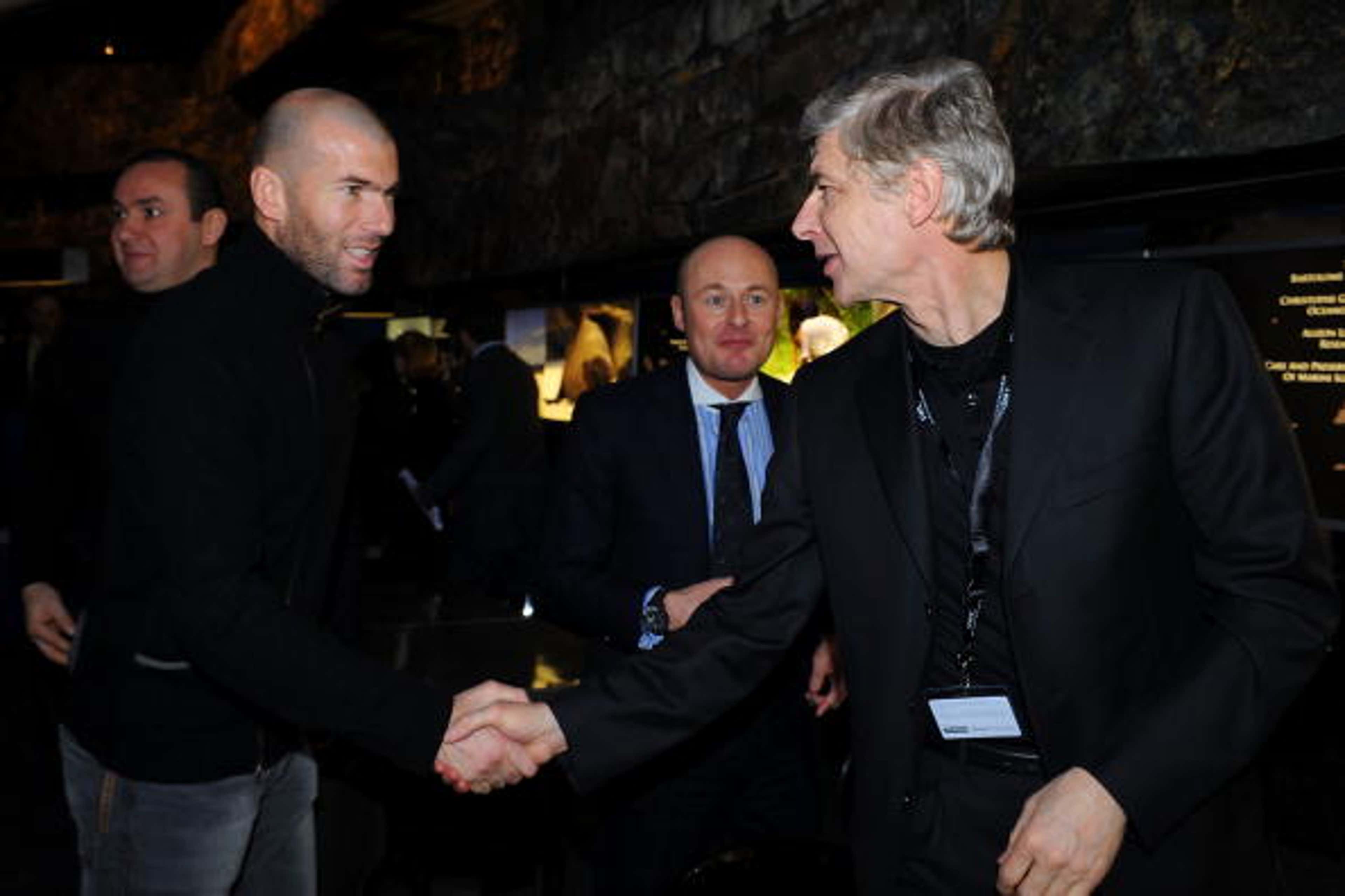 Zinedine Zidane & Arsene Wenger 2009