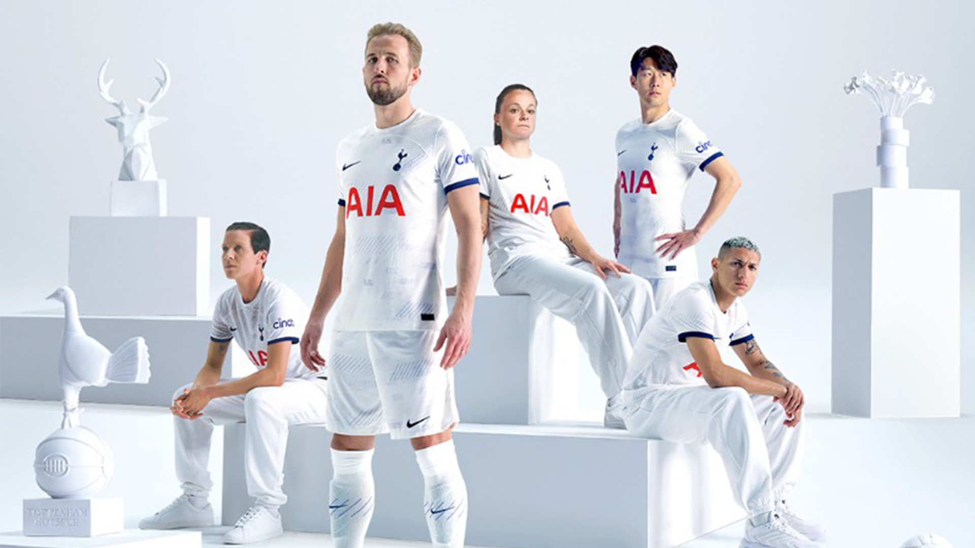 Tottenham unveil new all-white 2012/13 home kit