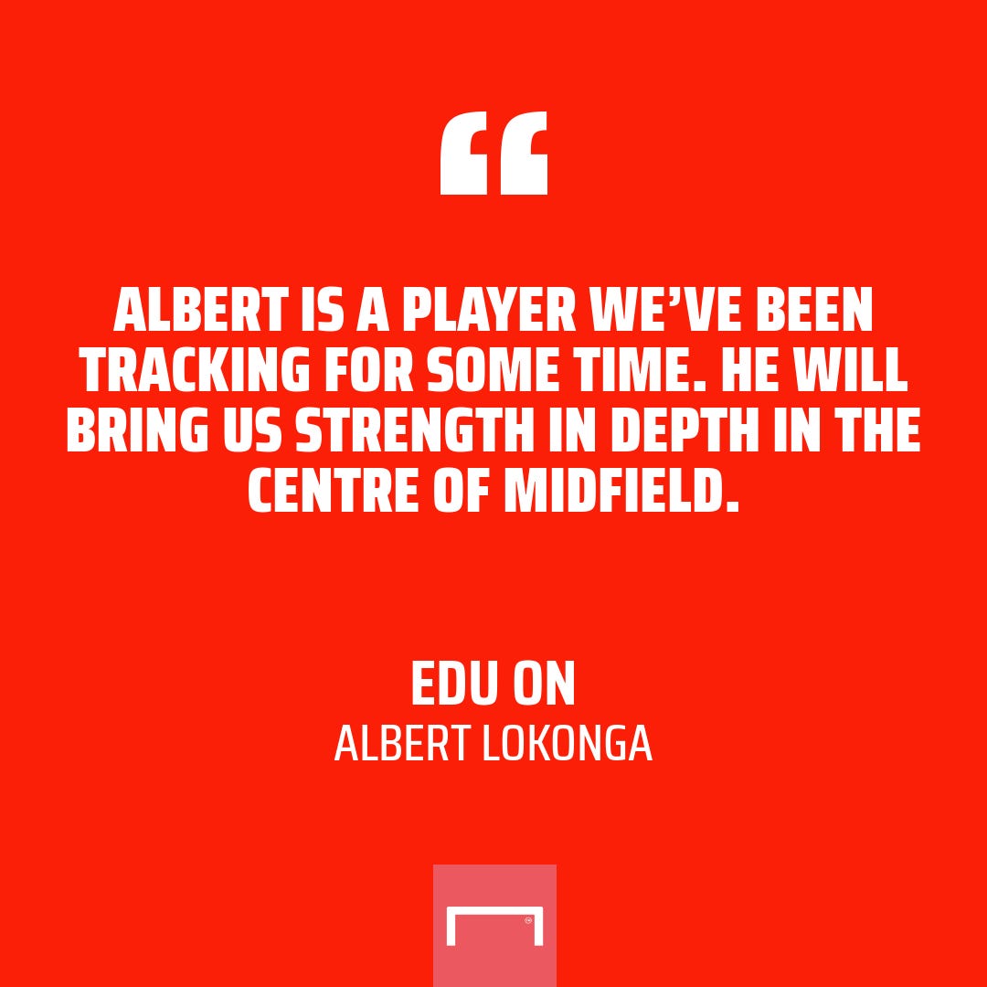 Albert Lokonga quote