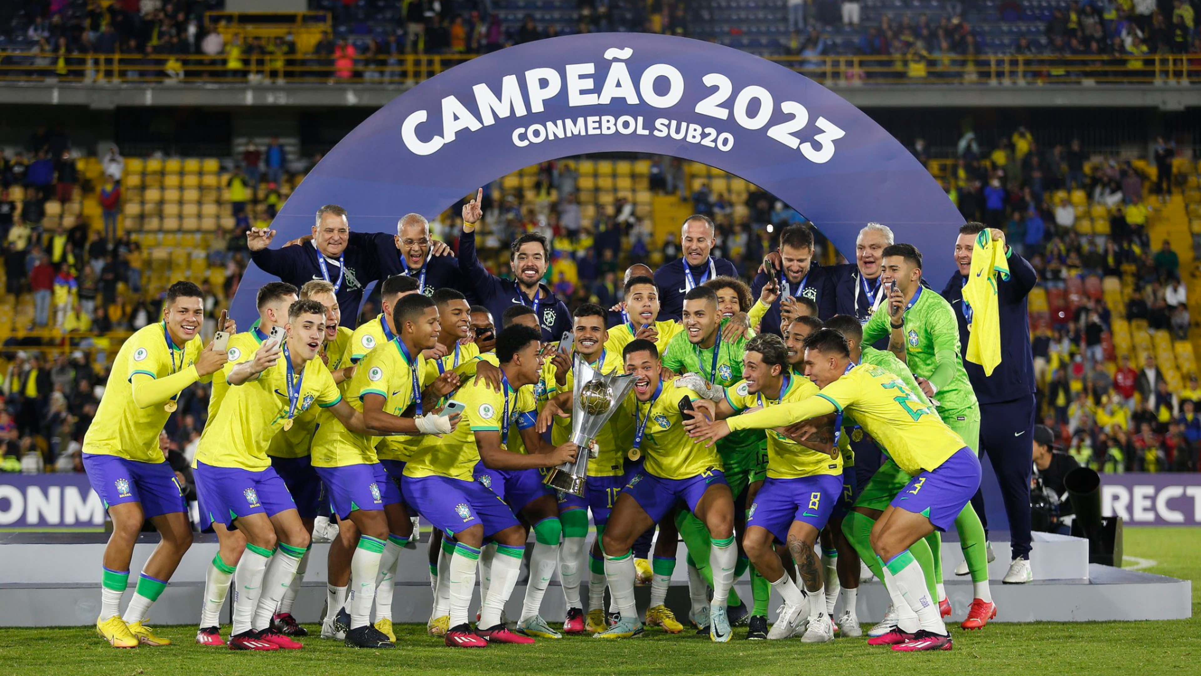 As seleções campeãs do Campeonato Sul-Americano sub-20 na história
