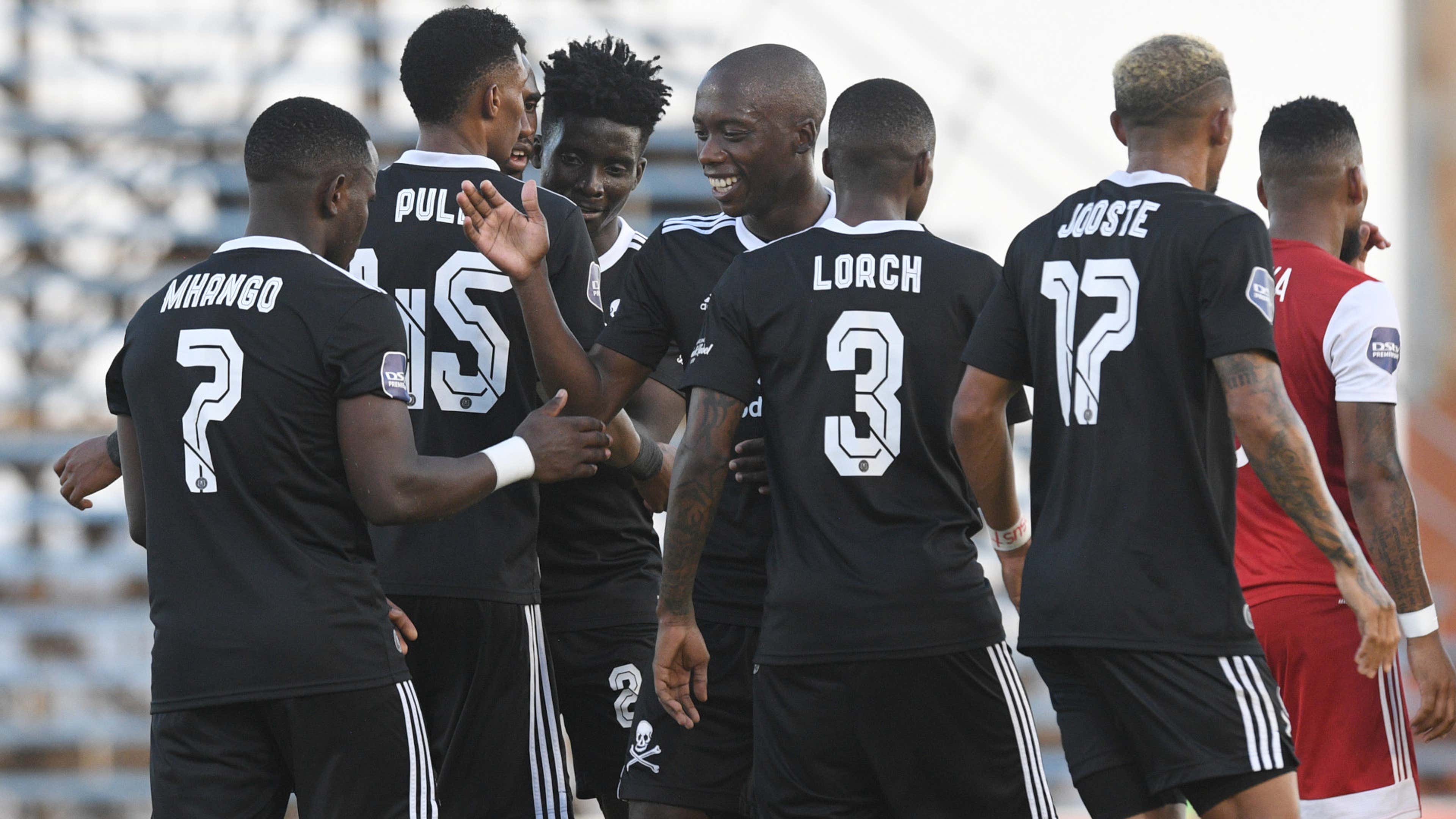 Orlando Pirates CAF jersey numbers