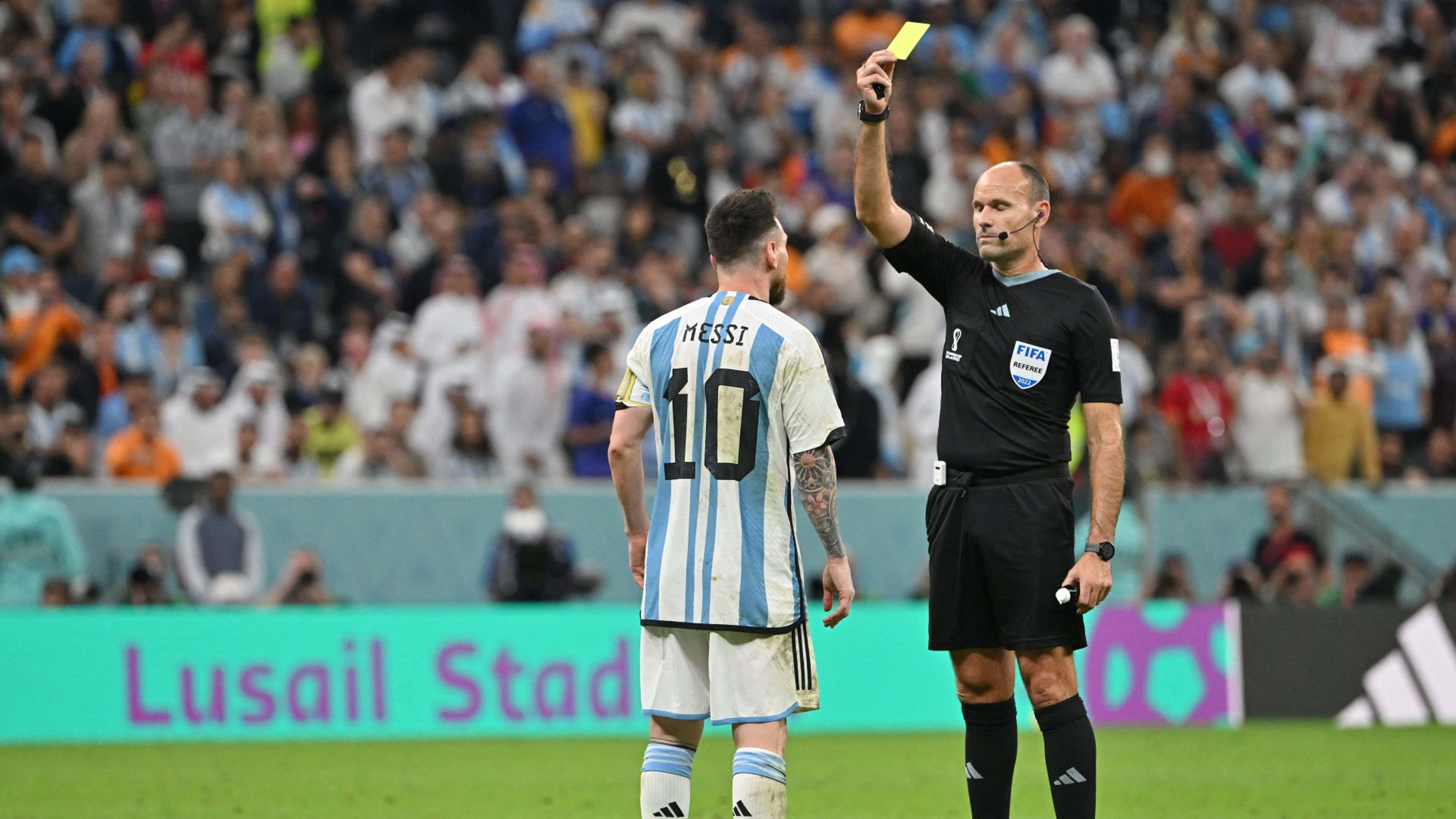 Lionel Messi rips referee after World Cup record 18 yellows: Mateu Lahoz  turns quarterfinal into card fest