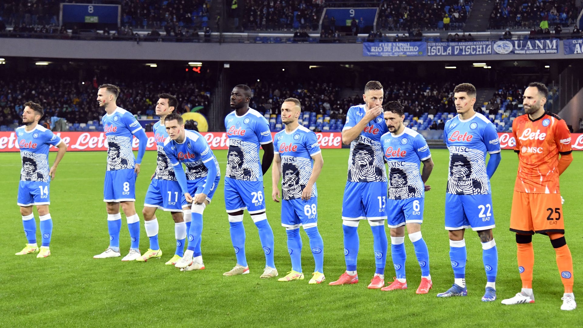Napoli Maradona shirt 2021-22