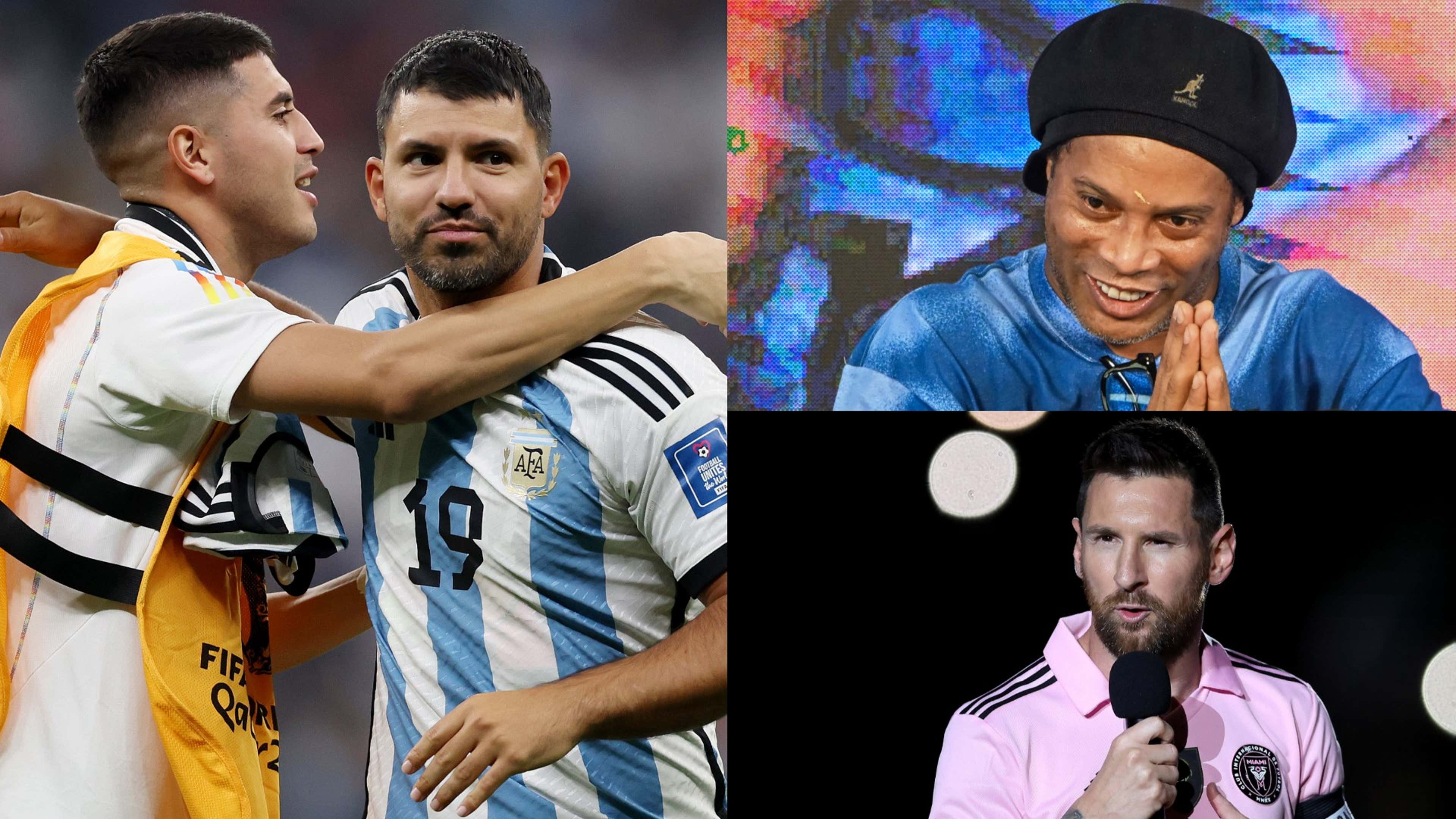 The return of Sergio Aguero! Ex-Argentina & Man City striker to play world  legends in exhibition match alongside Ronaldinho - with Lionel Messi's  Inter Miami hosting CONMEBOL event