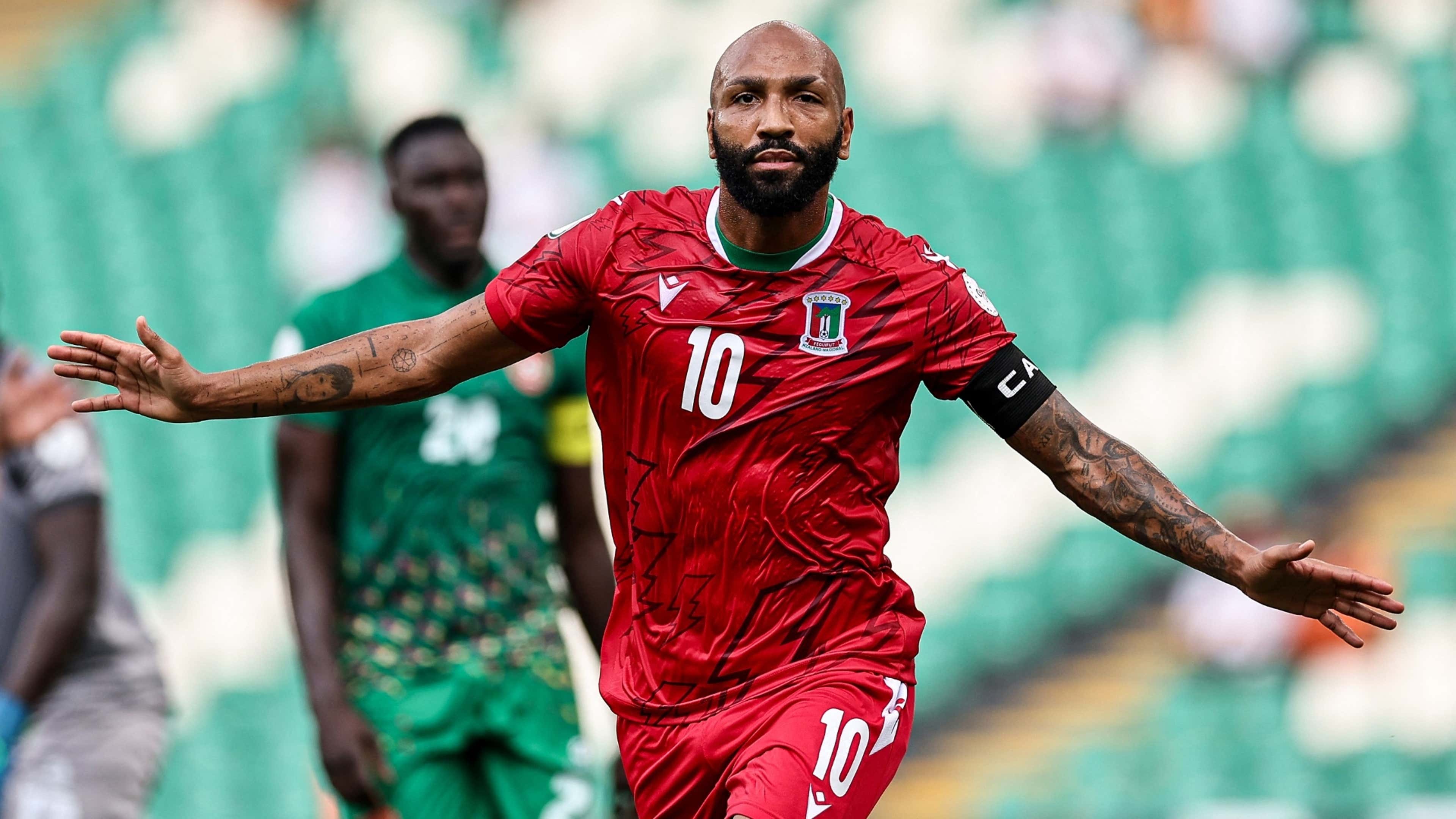 Equatorial Guinea hat-trick hero Emilio Nsue raises the bar in the 2023  Africa Cup of Nations as they thump Guinea Bissau in a thrilling contest |  Goal.com Cameroon