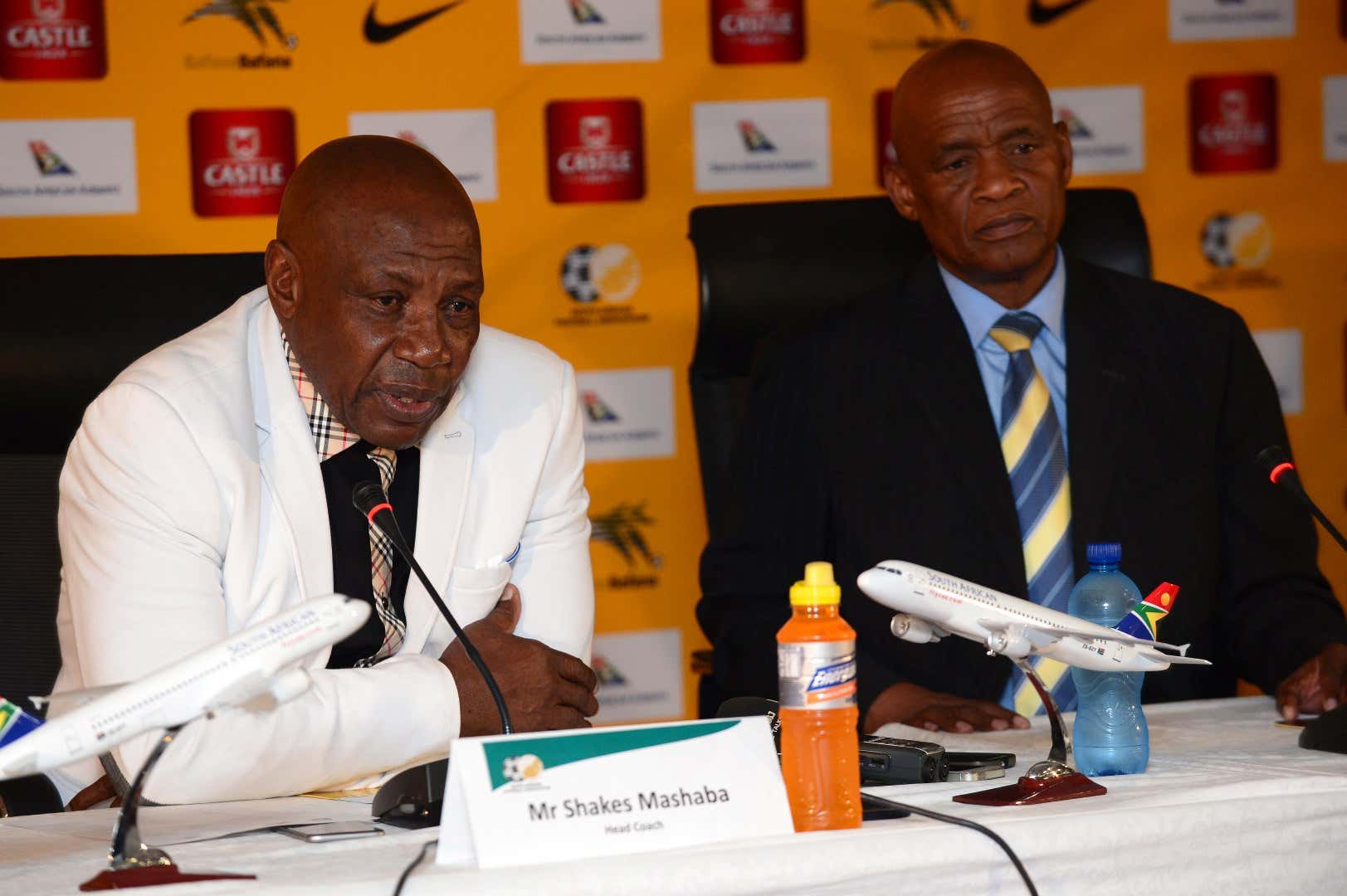 Shakes Mashaba, Bafana Bafana, May 2016.