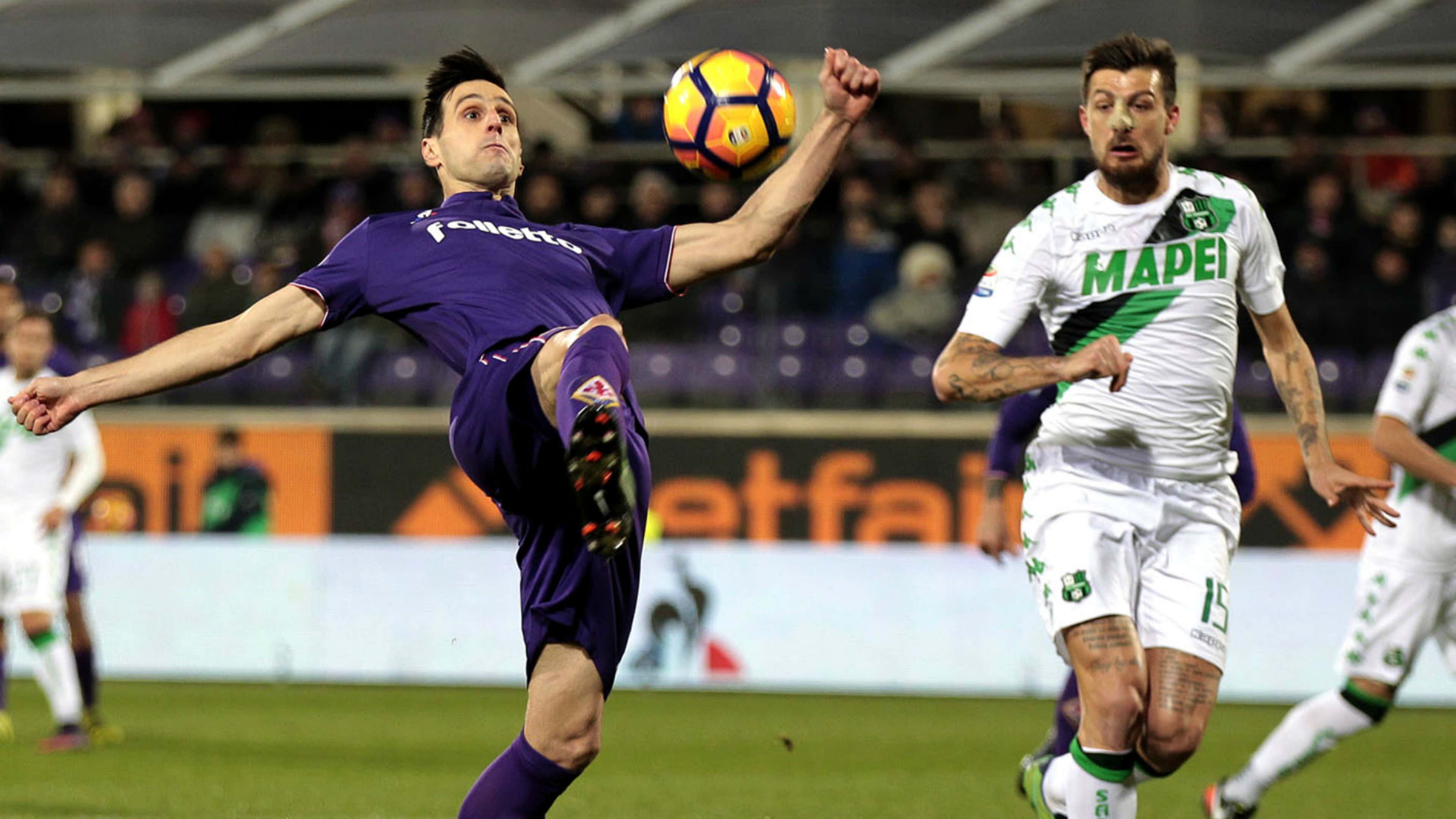 Kalinic Fiorentina Sassuolo Serie A