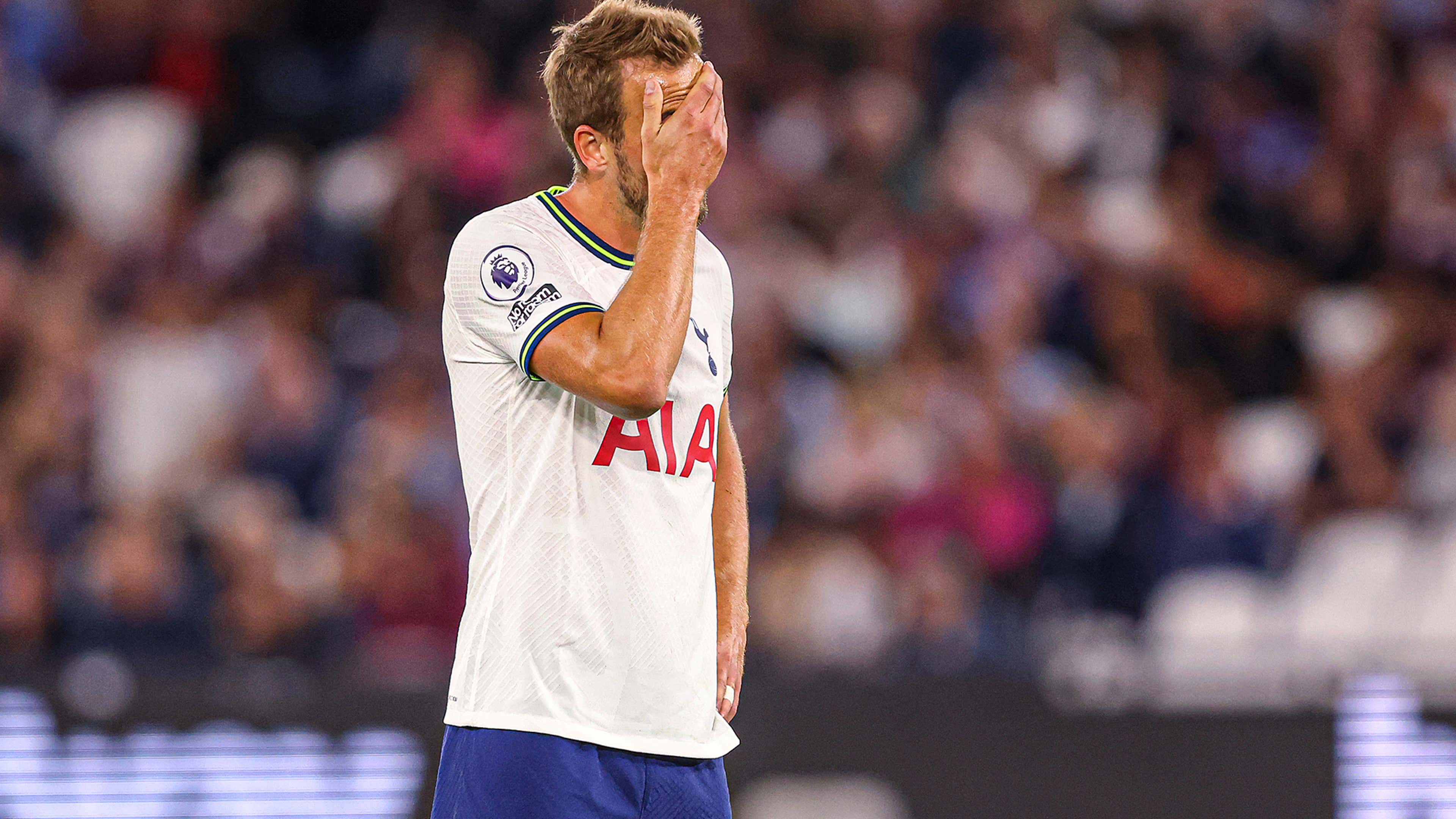 Harry Kane react Tottenham 2022-23